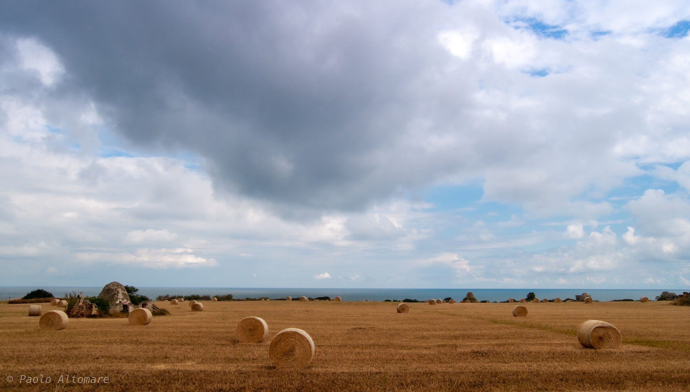 Fieno, mare e...maltempo
