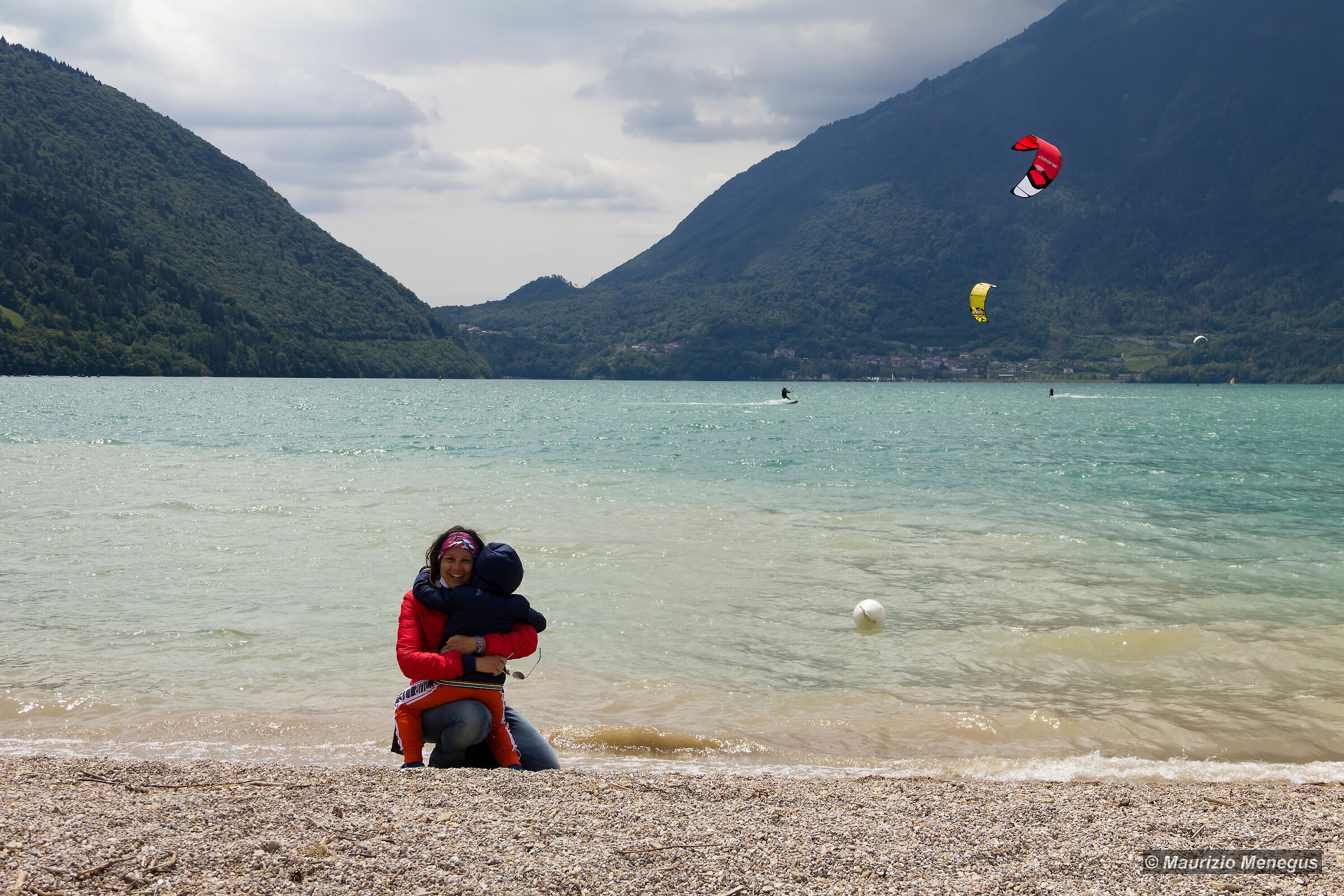 Una gita al Lago di Santa Croce con i miei amori...