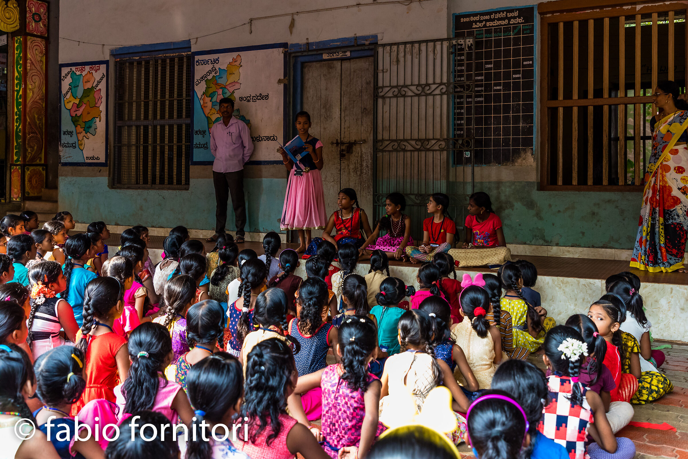 Karnataka , ancora...a scuola , India 2019
