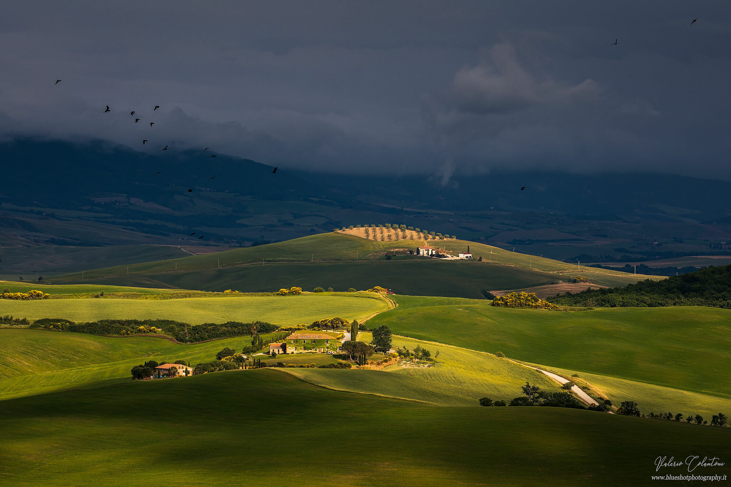Luci e ombre in val d'Orcia...