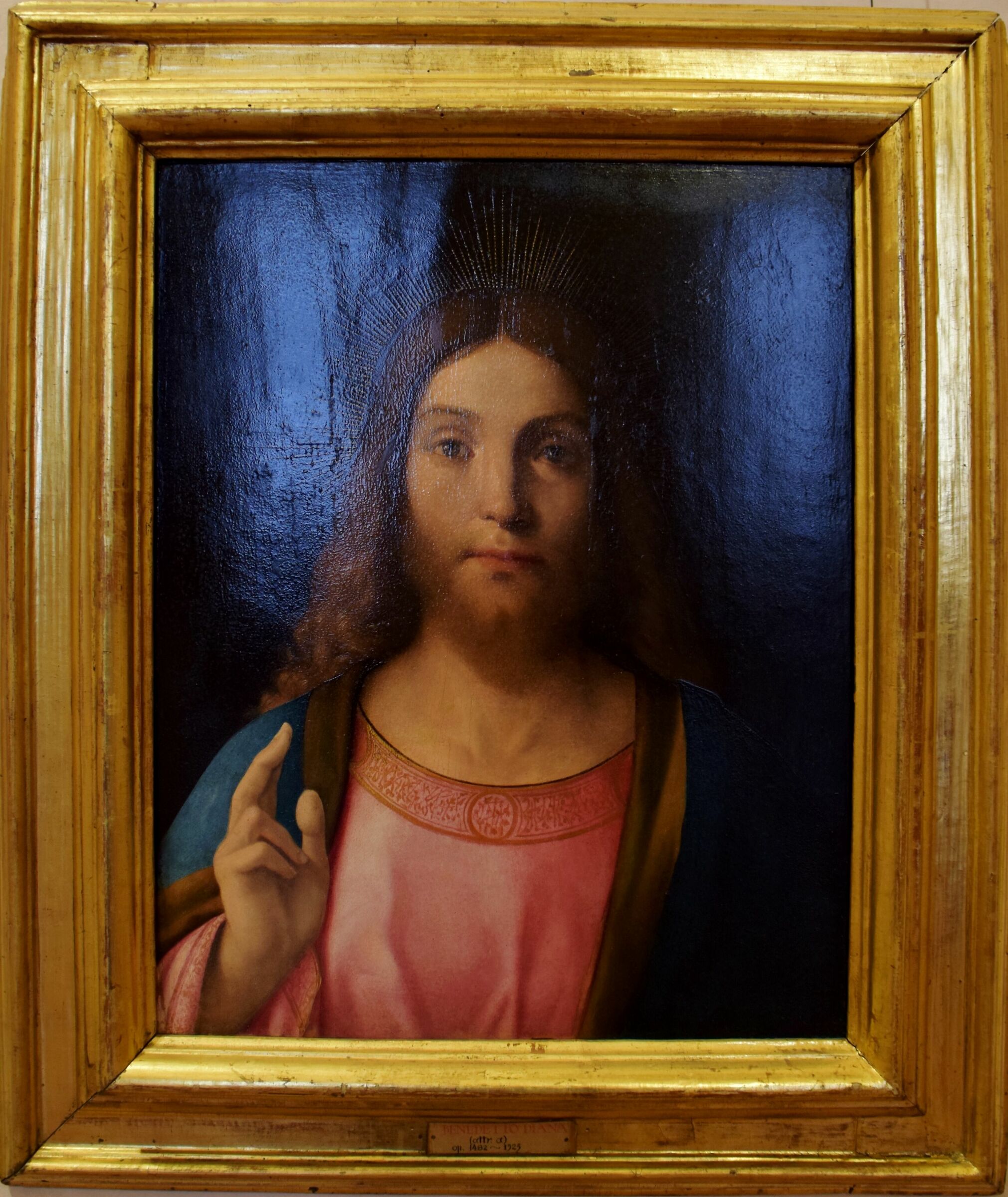 Giovanni Bellini "Cristo benedicente"