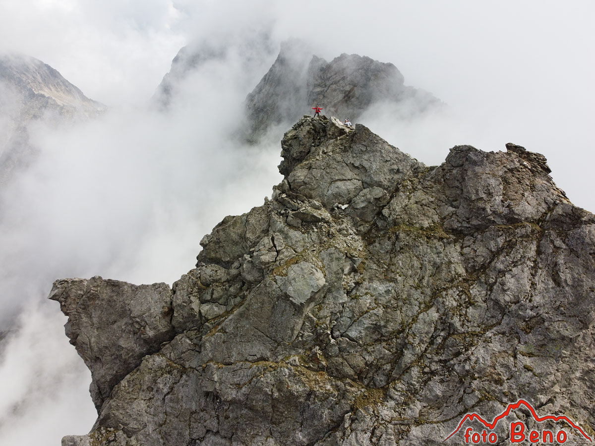 Punta Buzzetti: at the top