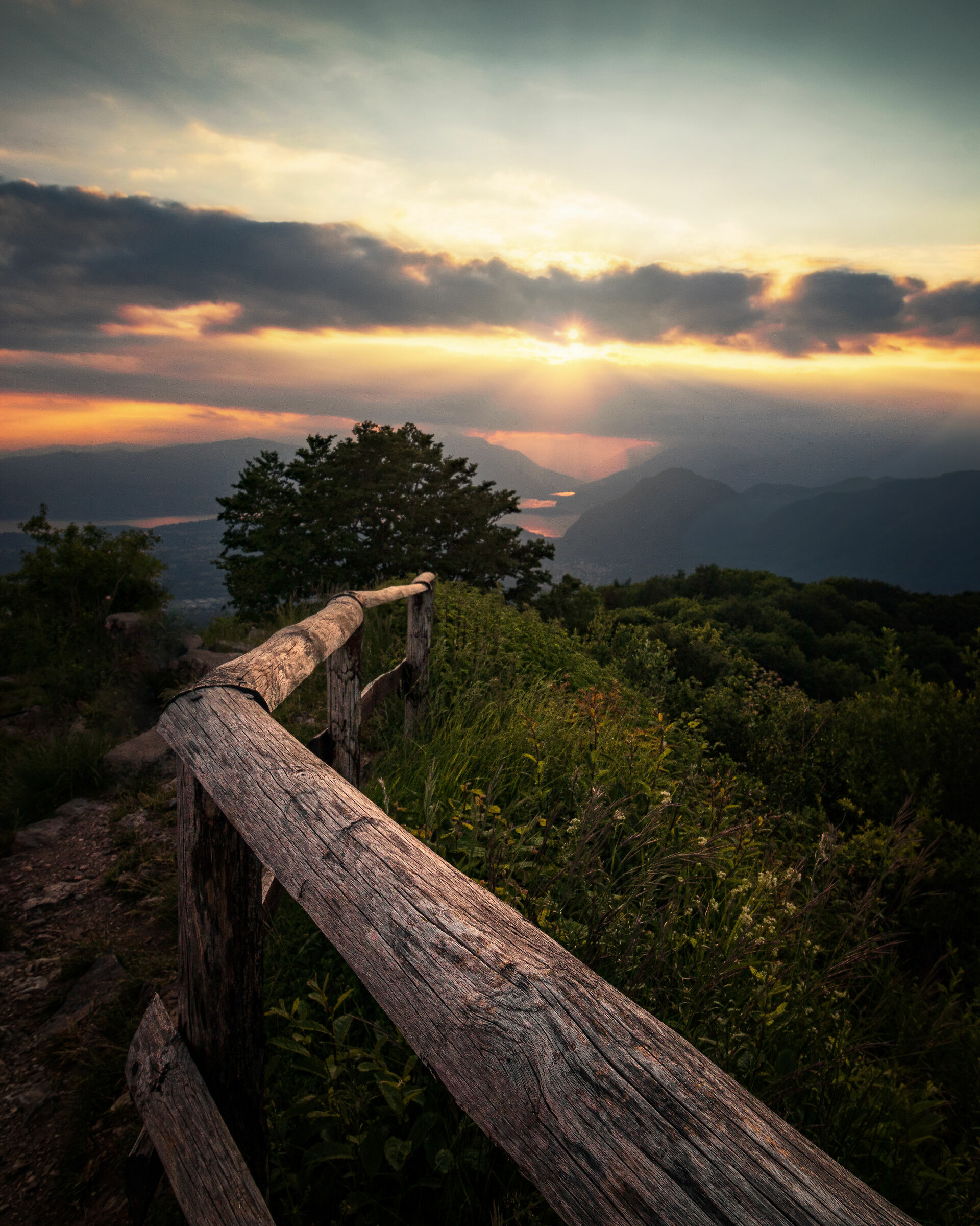 Sunset at Orino Fort