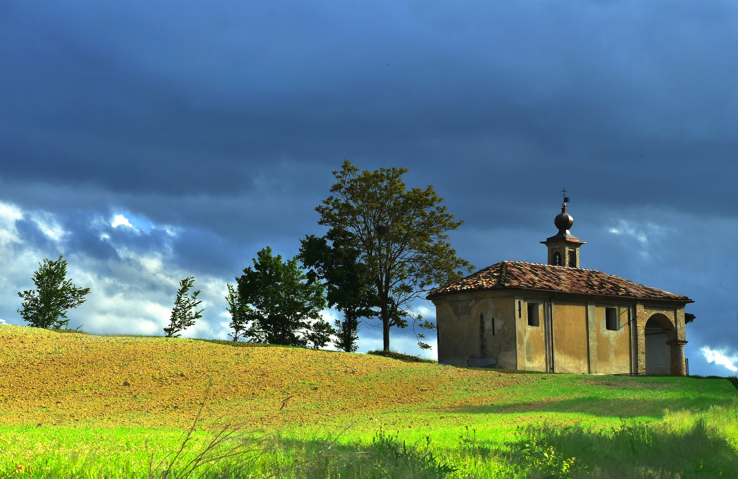 The old country church
