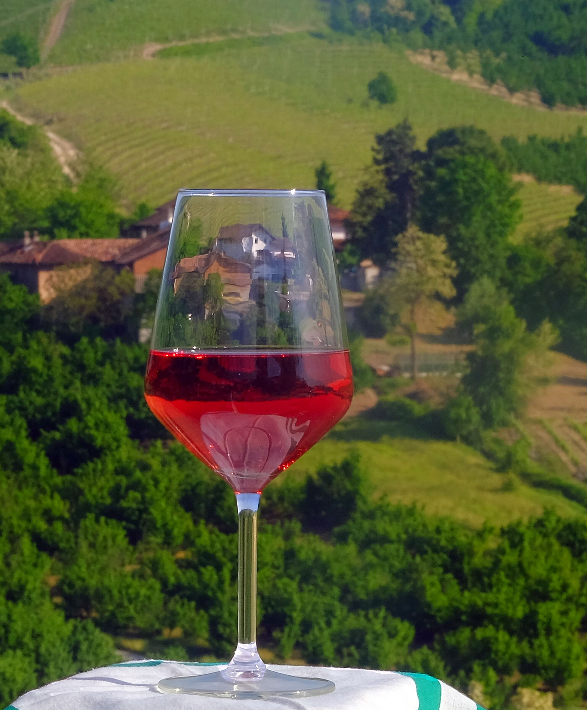 The perfect glass of wine ...