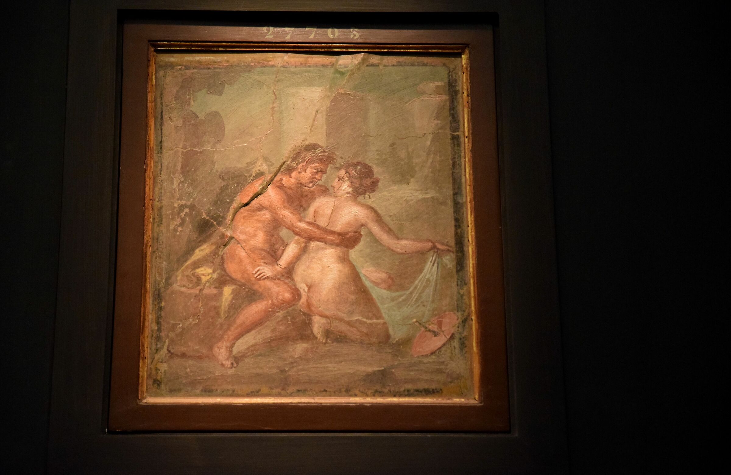 Archaeological Museum - Satyr embracing a Nymph