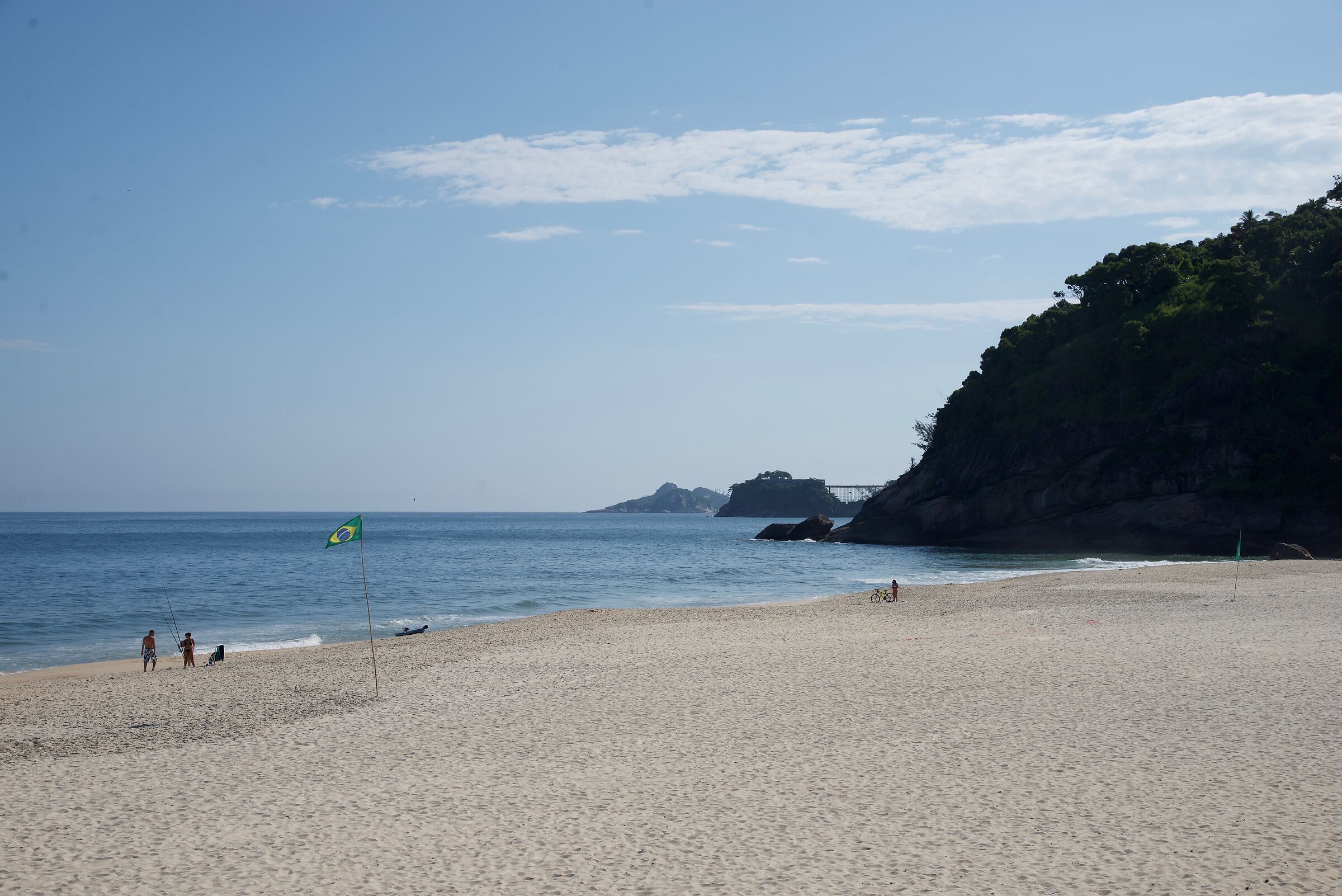 Spiaggia libera a Rio