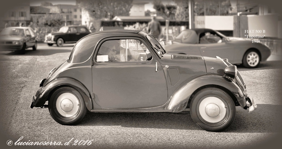 Fiat 500 B "Topolino" versione Convertibile - 1948