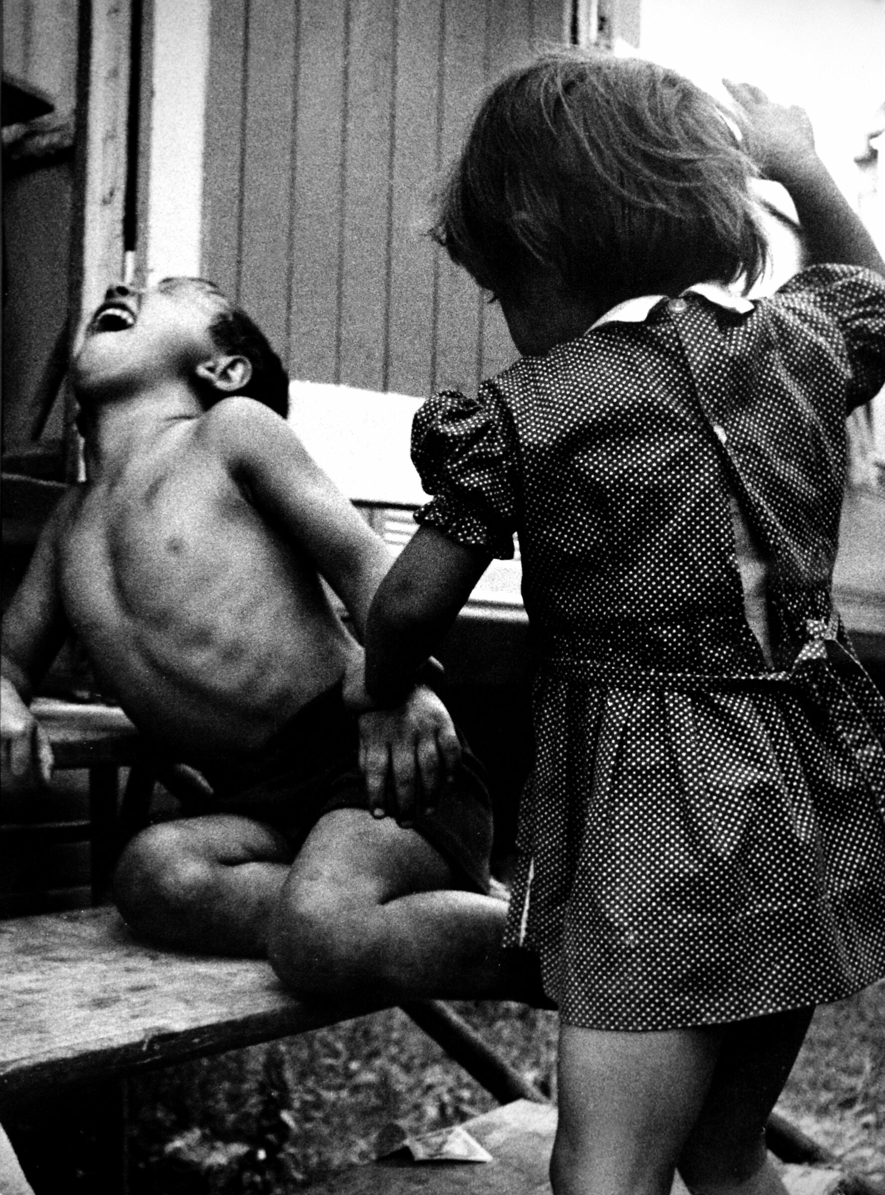 don't beat the little brother