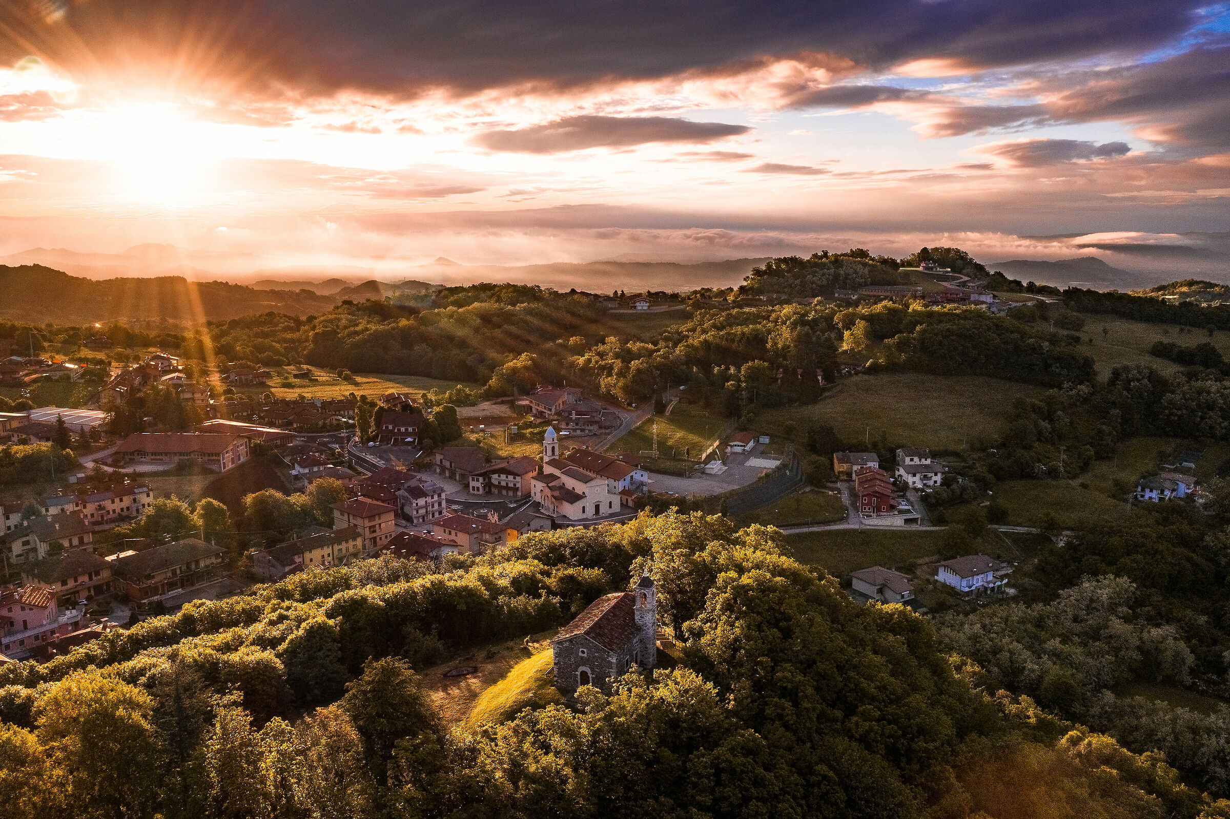 Alba al mio paesello