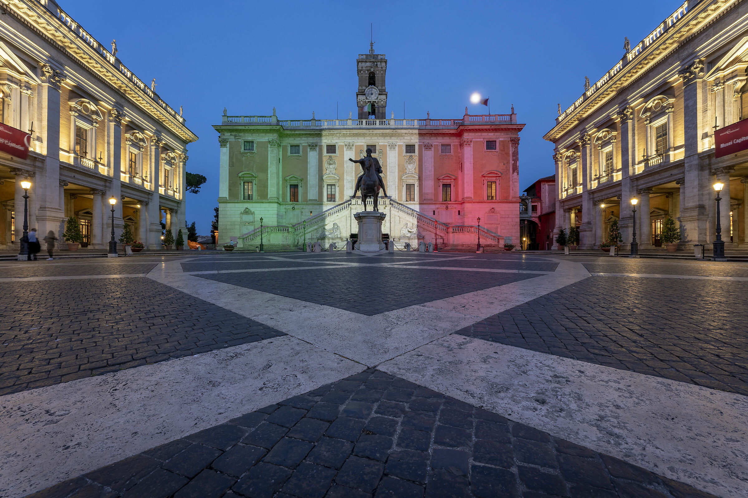 Campidoglio tricolore