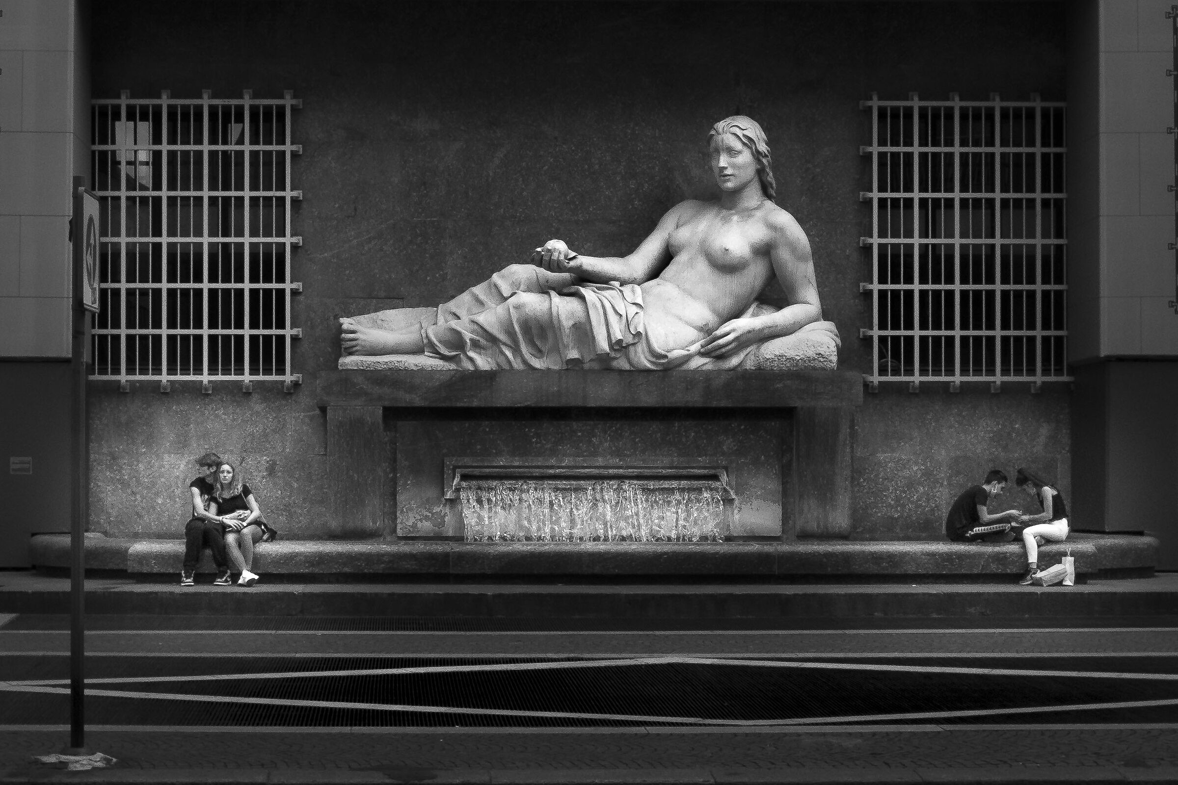 Un po' di vita che scorre