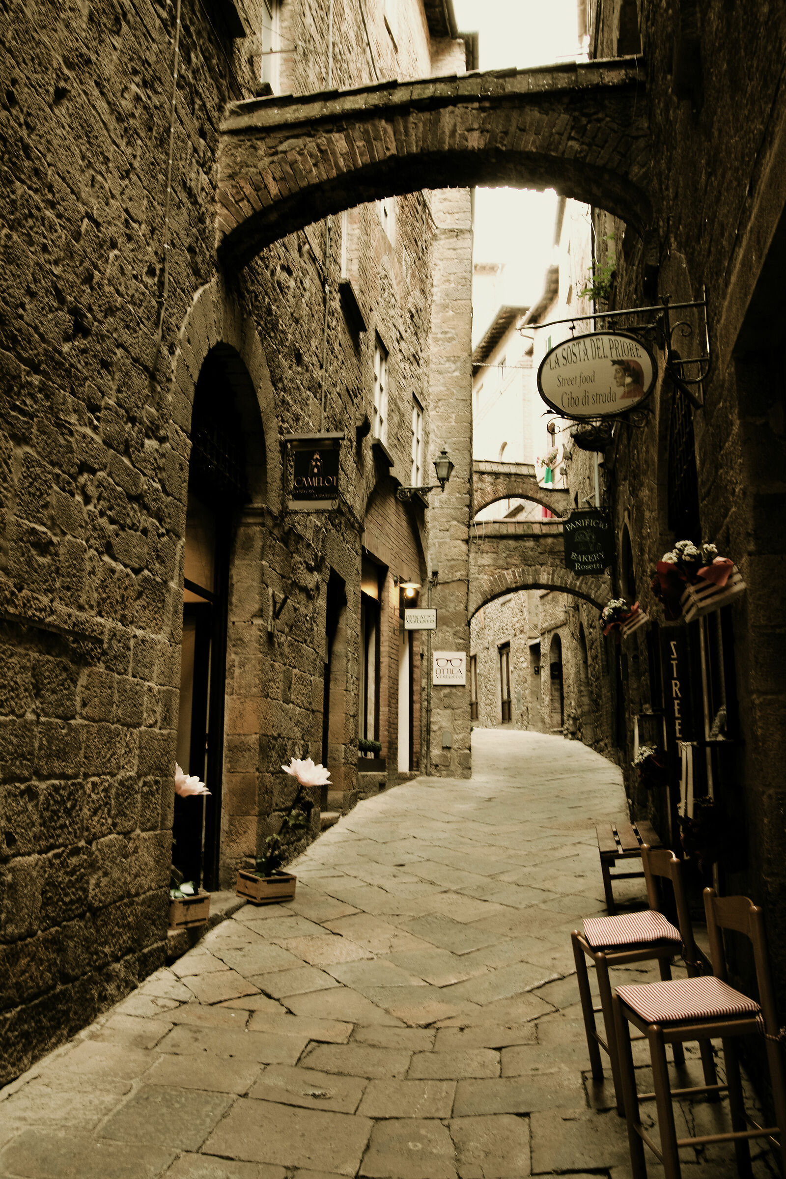 the three arches S. Gimignano