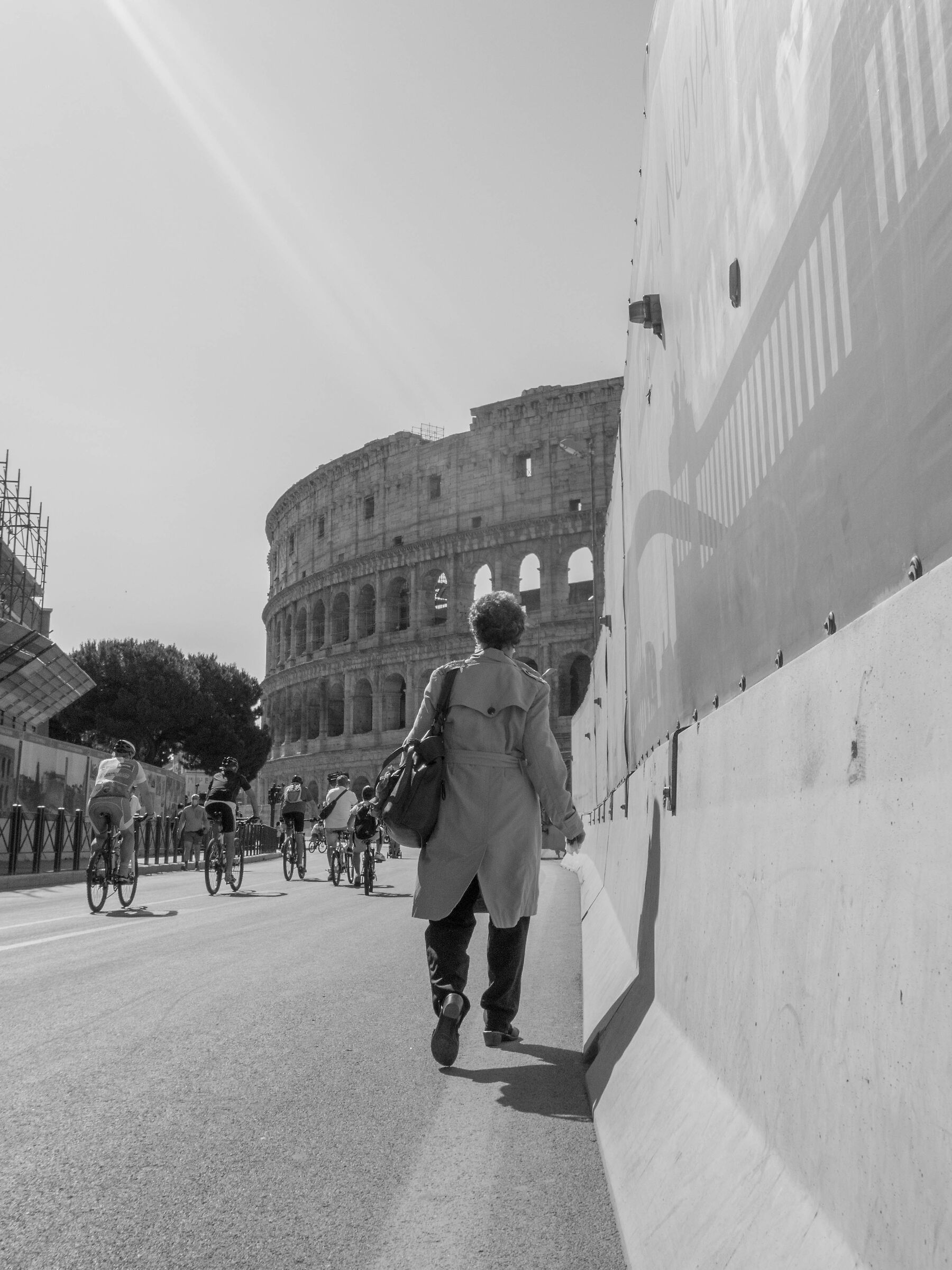 Non avere tempo per l'immortalità b/n