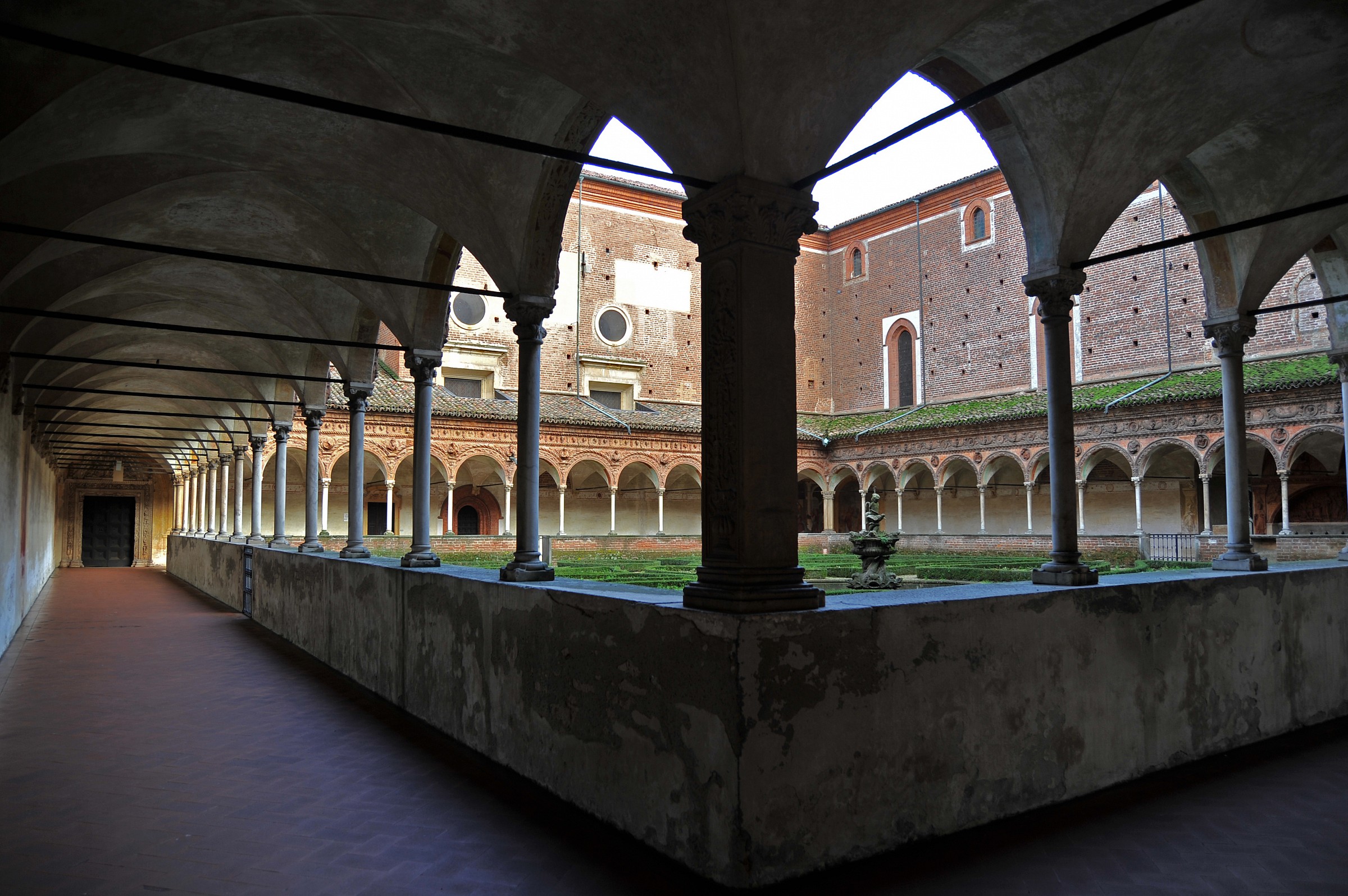 Certosa di Pavia - The Great Cloister