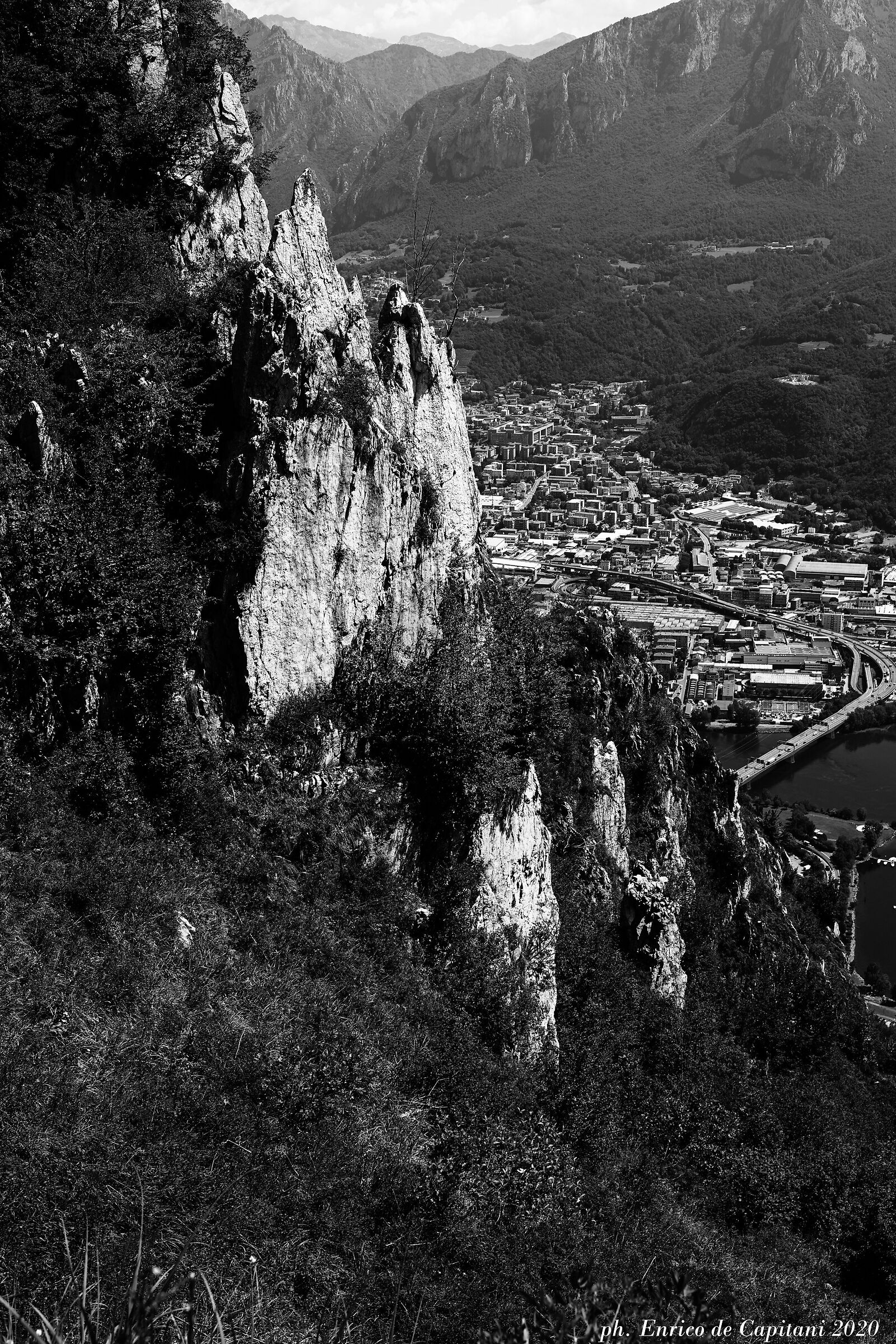 Salendo al monte Barro