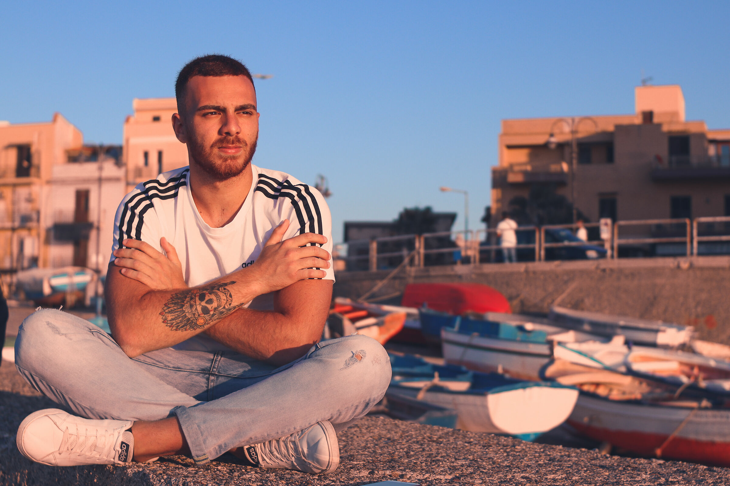 Every now and then the photographer is paparazed?