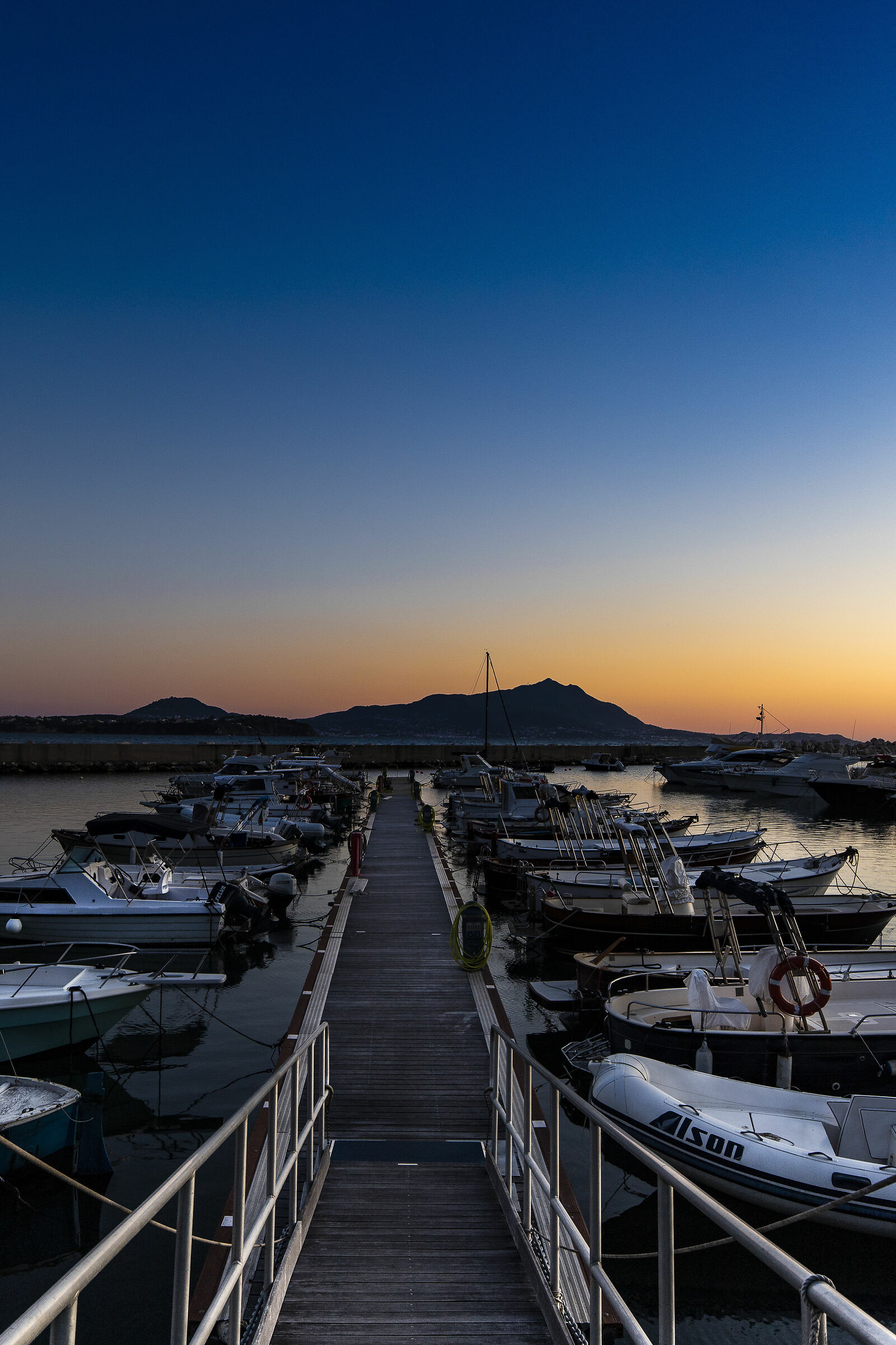 the marina