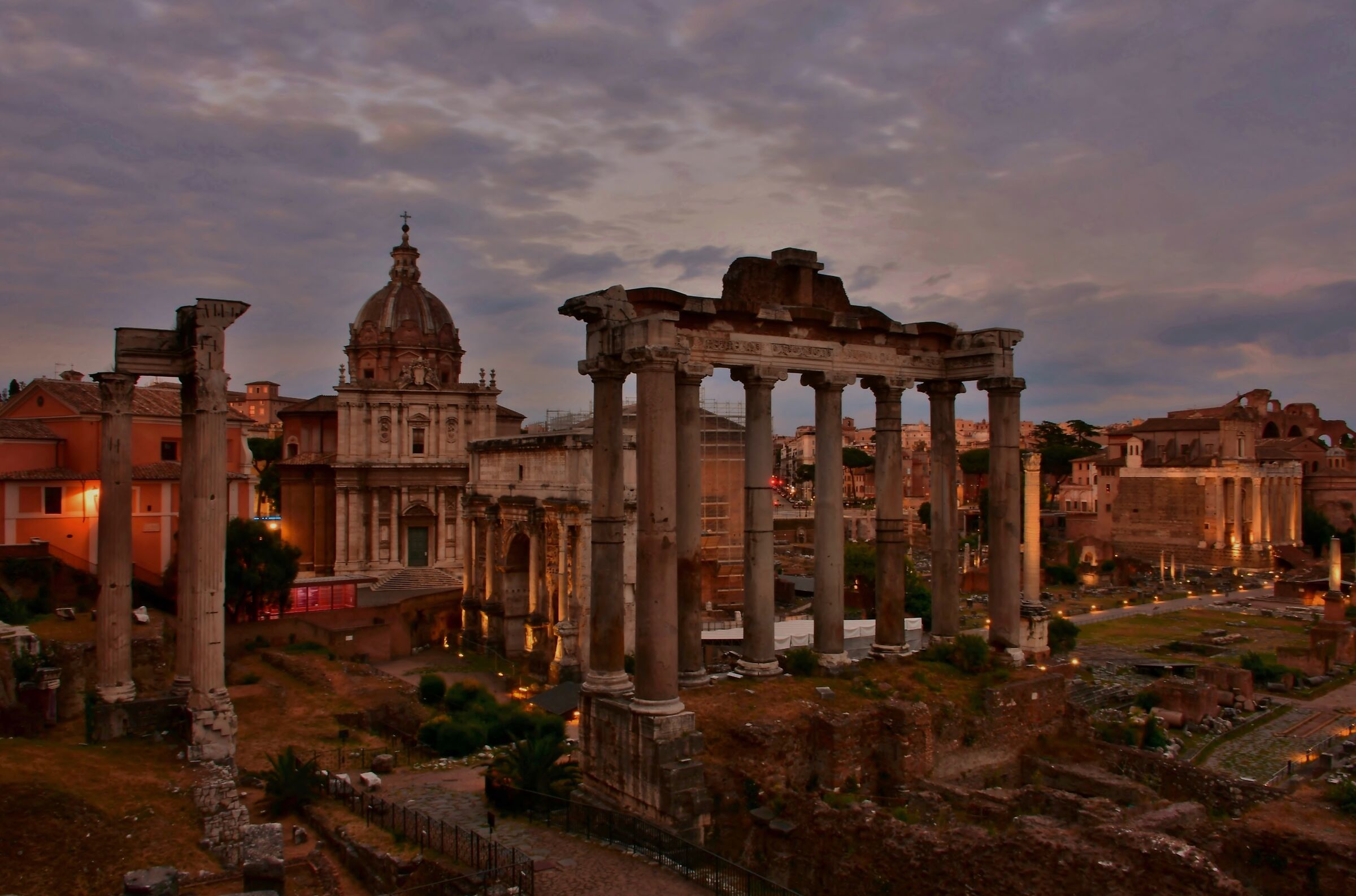 .......... It's evening