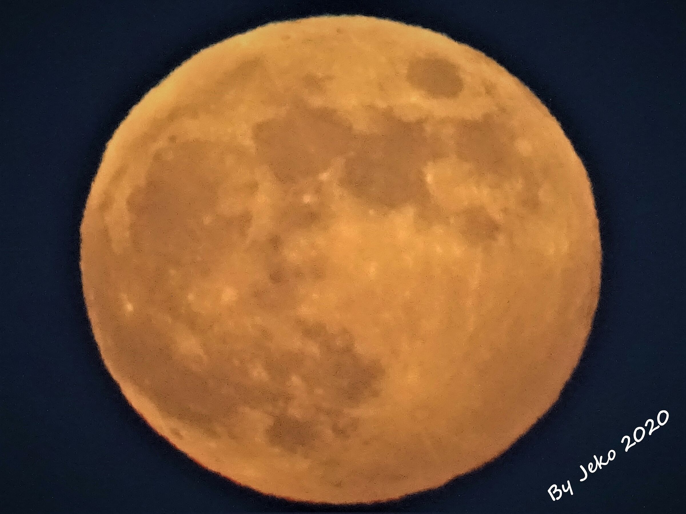 full moon called "strawberry" 05-06-2020