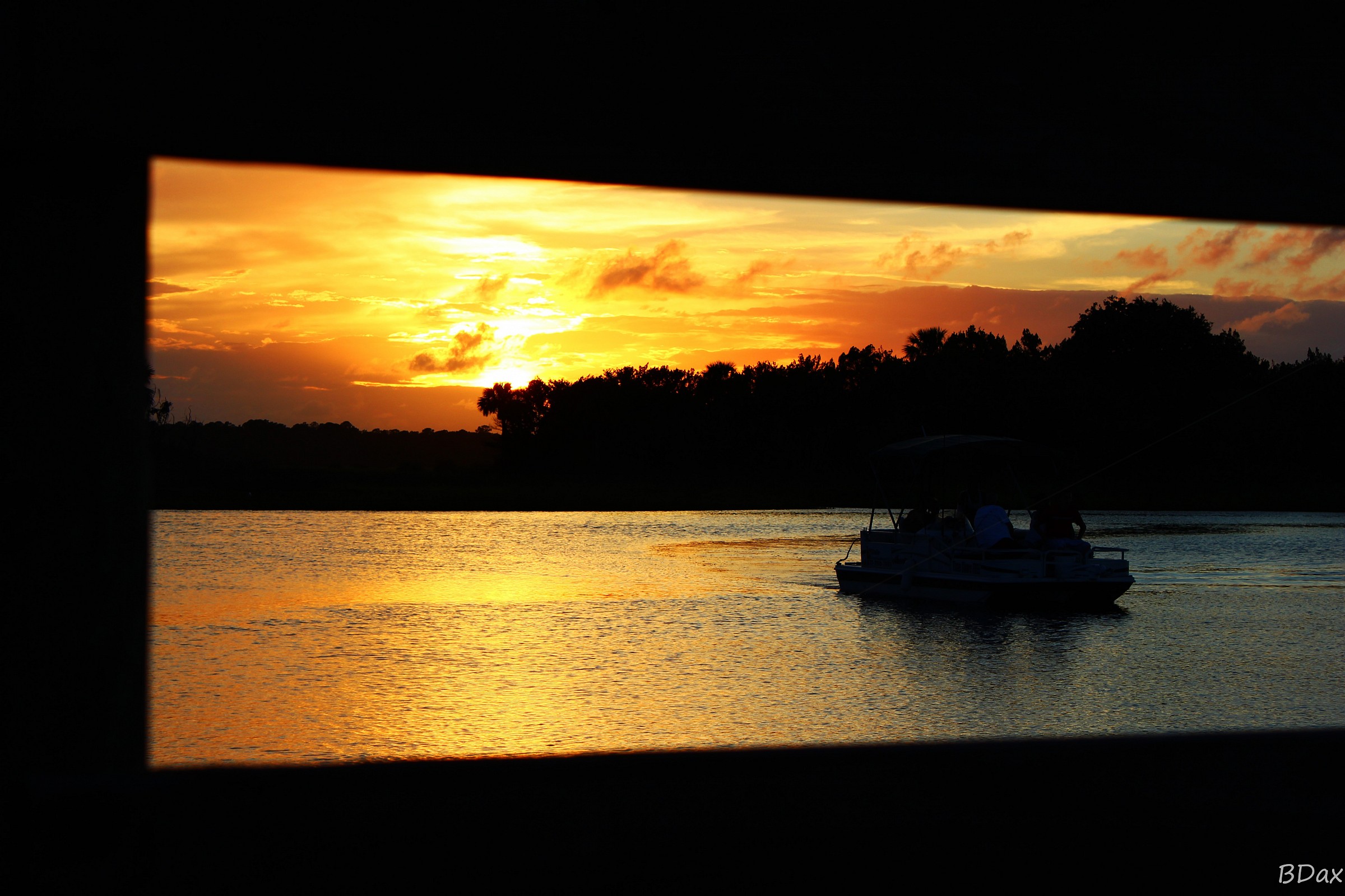 Tramonto da incorniciare