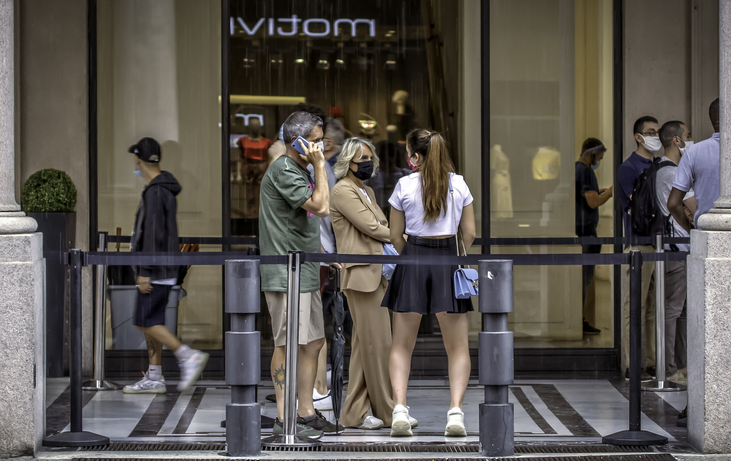 Pioggia e ginnastica