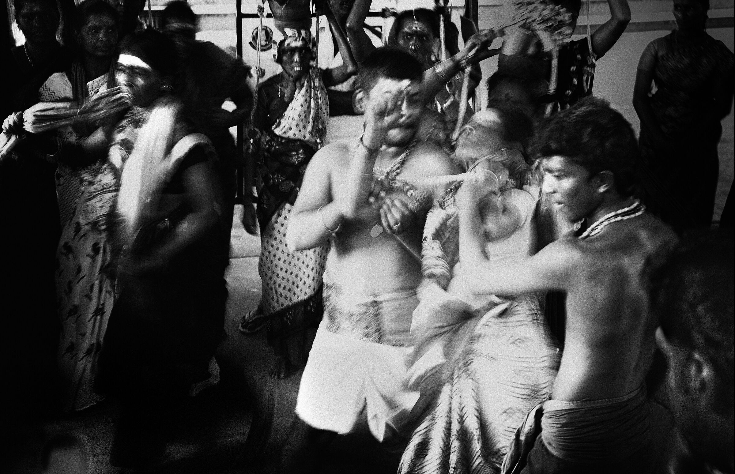 Entranced woman. Palani, 2020.