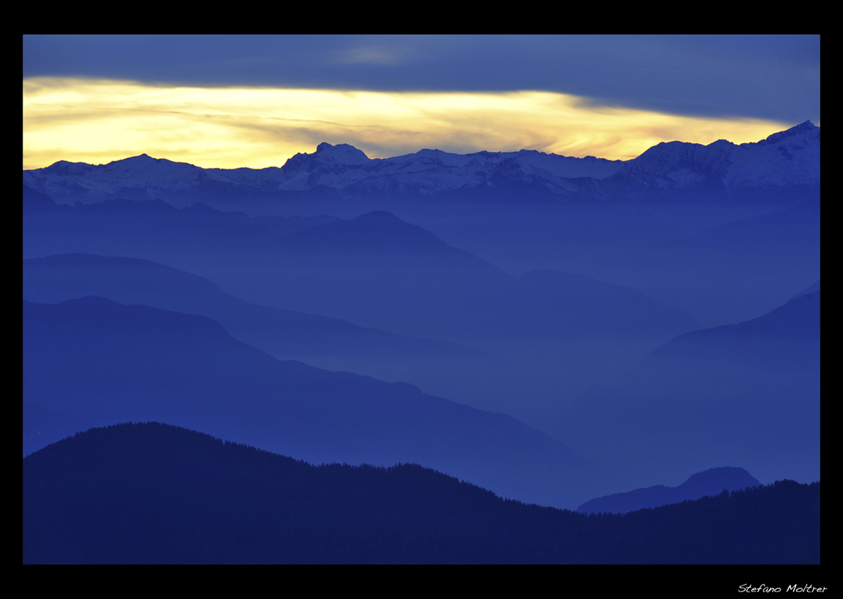 Tramonto da SetteSelle-Valle del Fersina