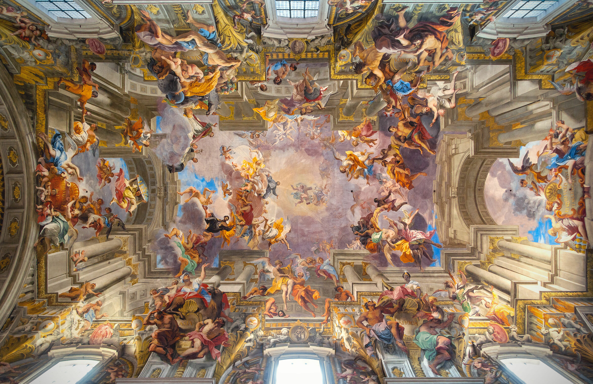 Chiesa di Sant'Ignazio di Loyola (dettaglio) - Roma