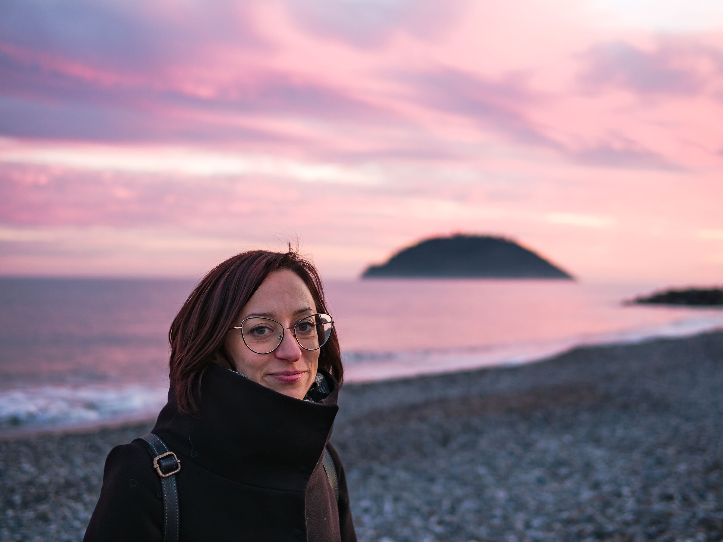 Red in the evening.....