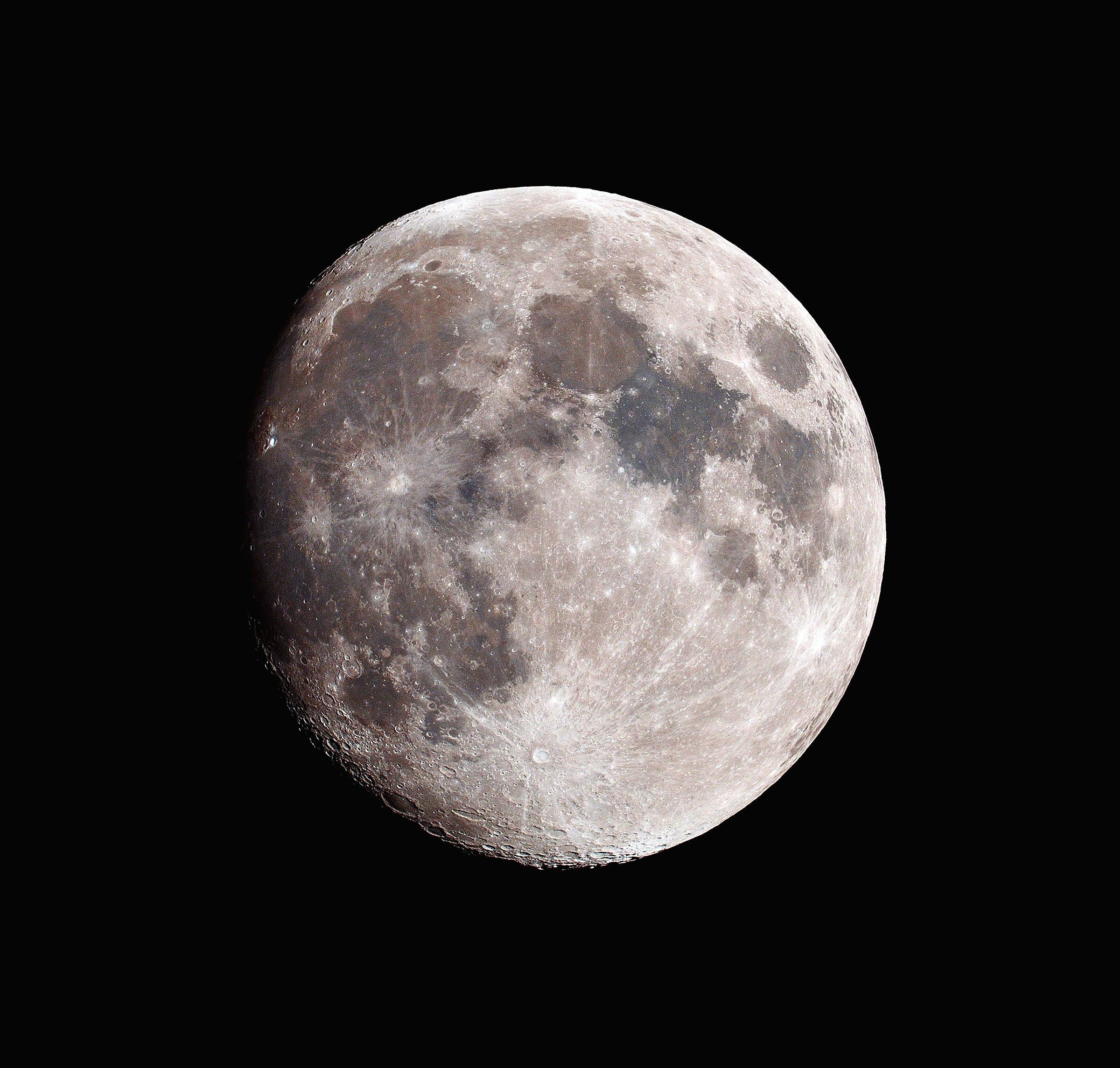 Moon almost full June 3, 2020