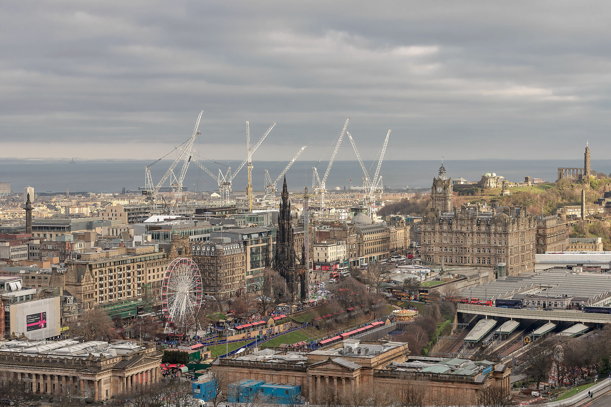 View from Edinburgh castle