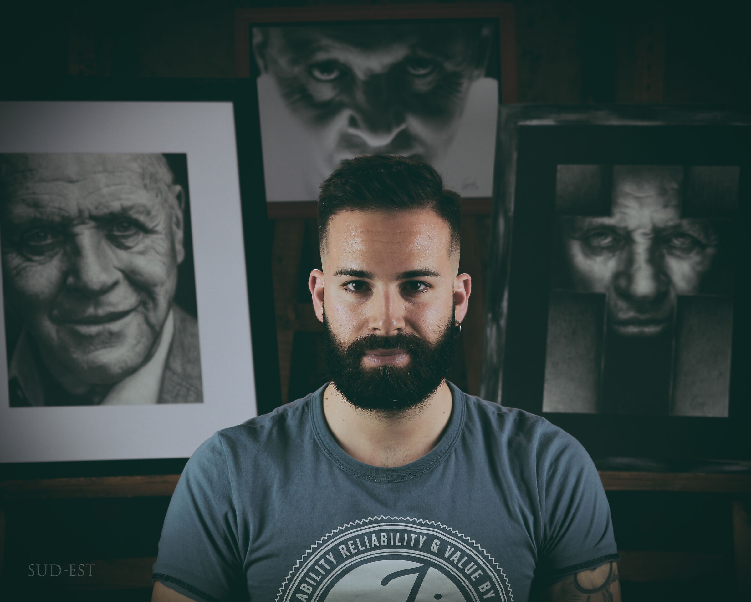 I volti di Anthony Hopkins - ritratti a matita