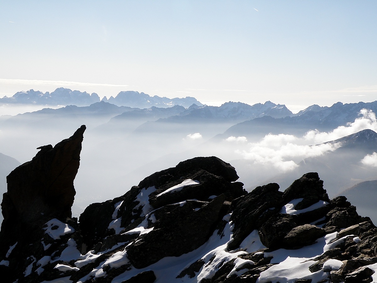 Dal monte Vioz (Val di Sole - Trentino)