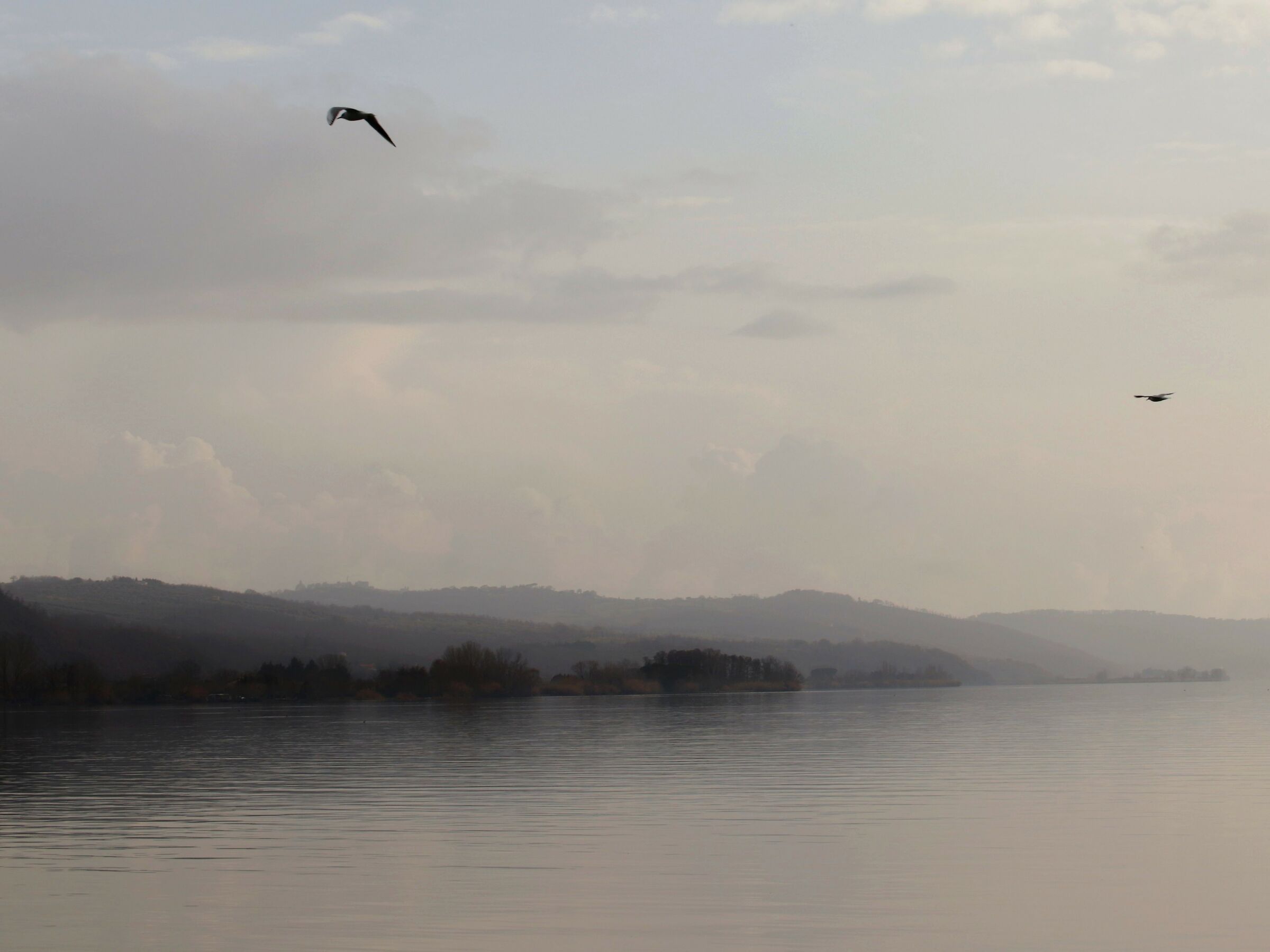 Lake Bolsena.   Oil on canvas
