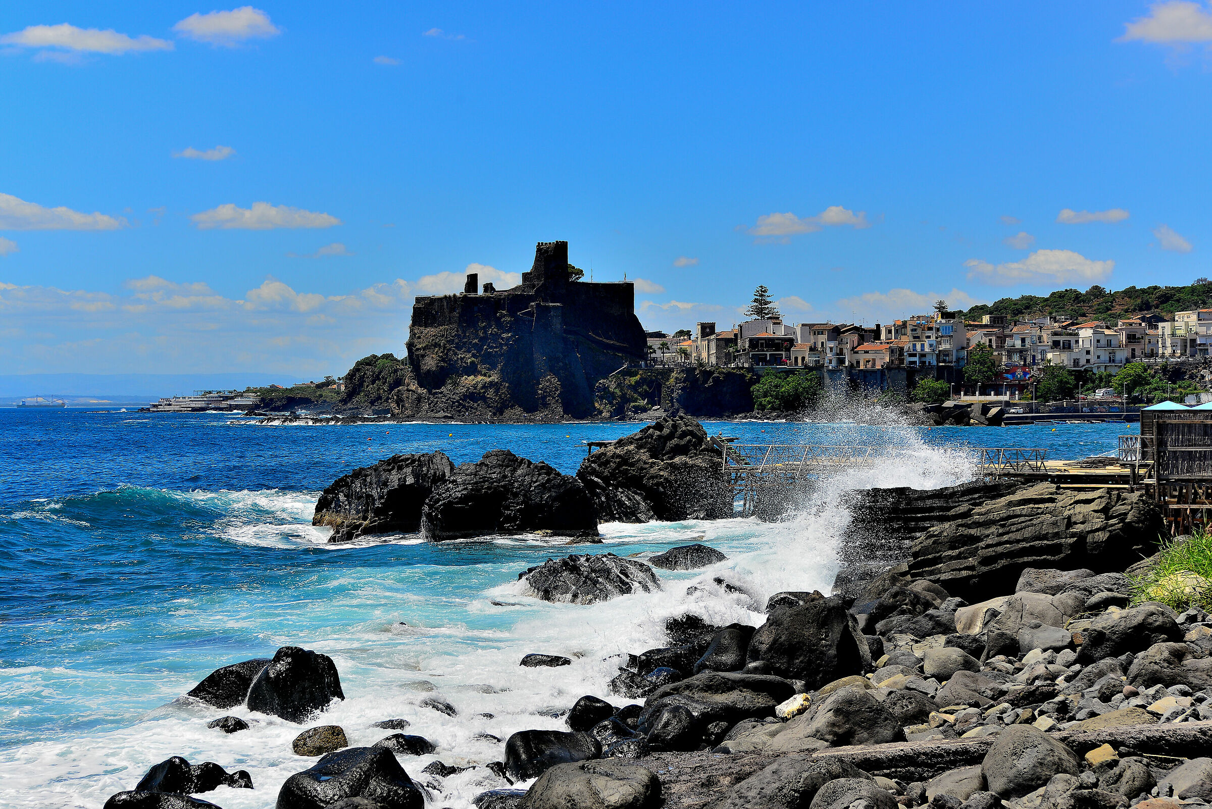Sea air under the Castle