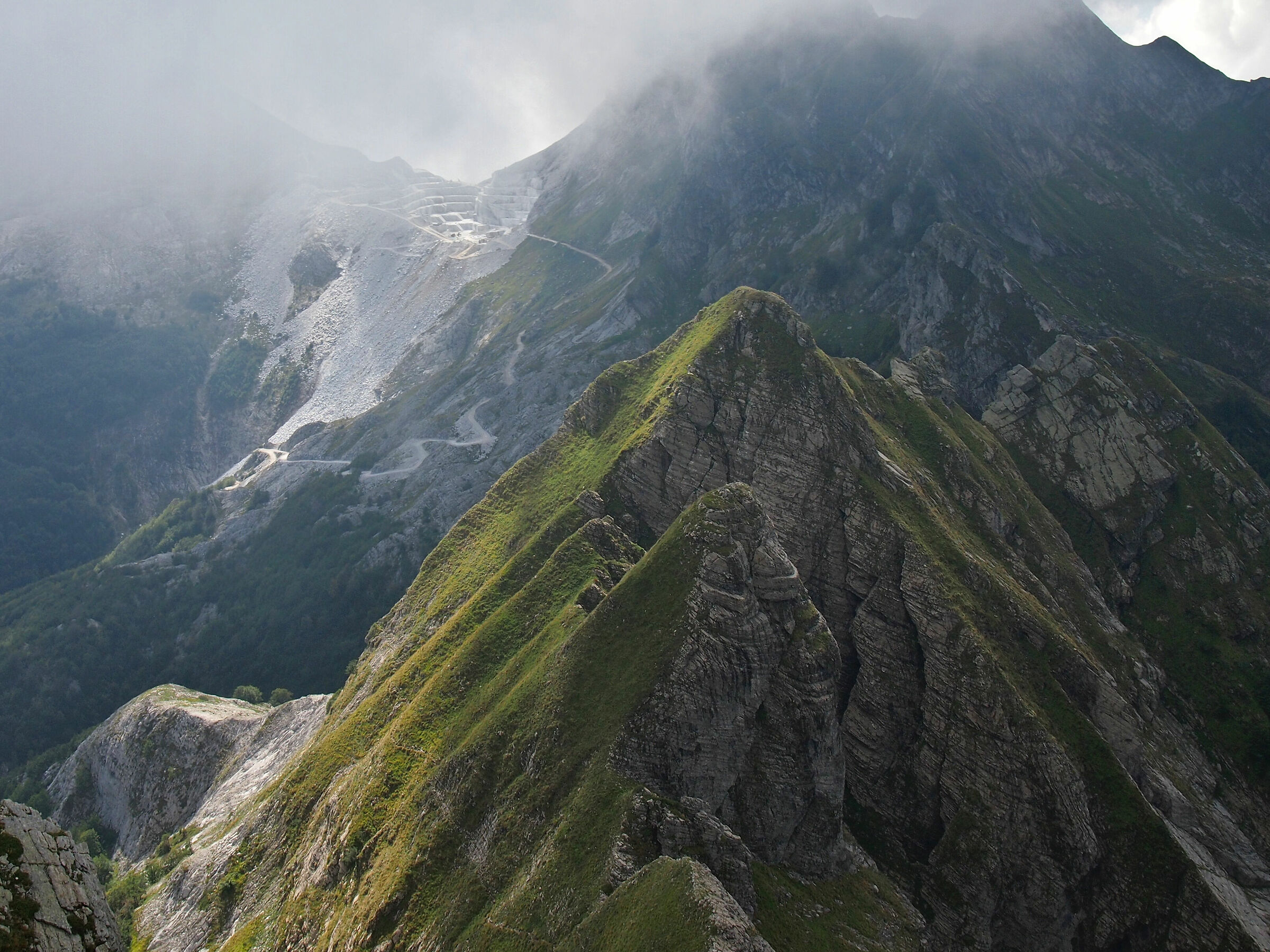 Ascent to Mount Pisanino