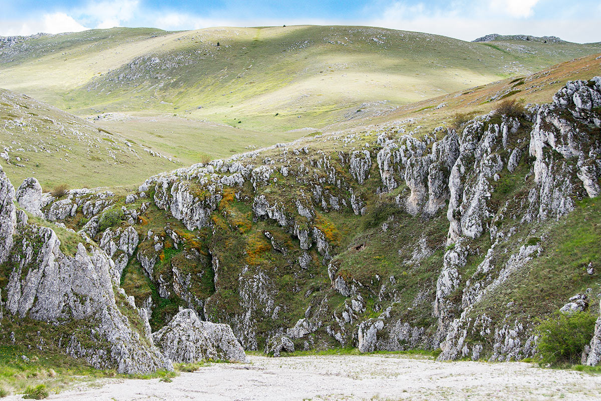 Nei pressi di Campo Imperatore