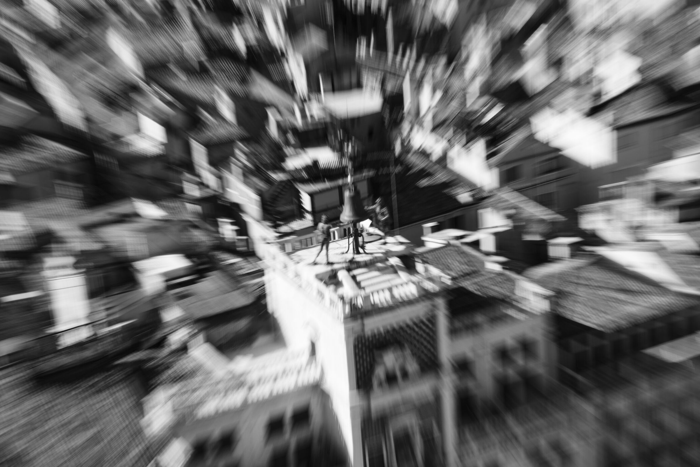 Clock tower, venice - From the bell tower of St Mark