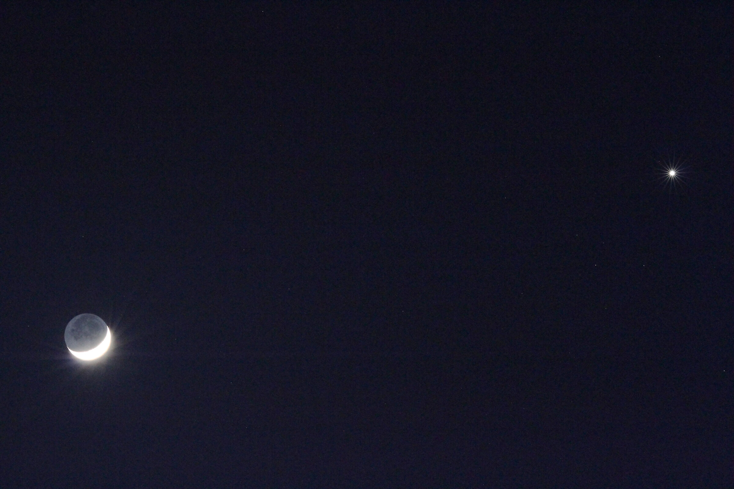 Congiunzione Luna Venere