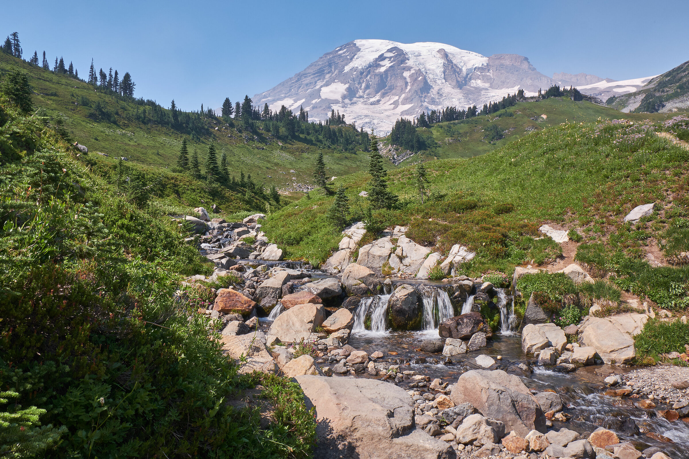 il ghiacciaio del Monte Rainier