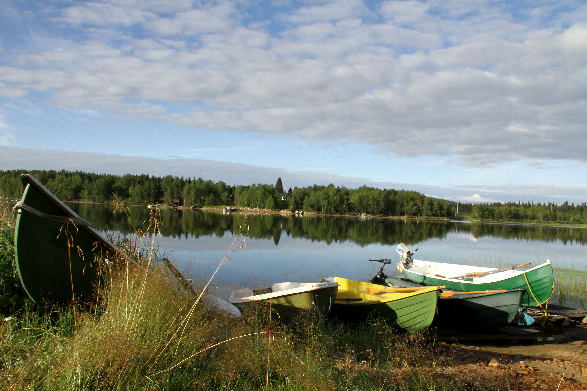 Lago Sarkijarvi -Muonio (Finlandia)