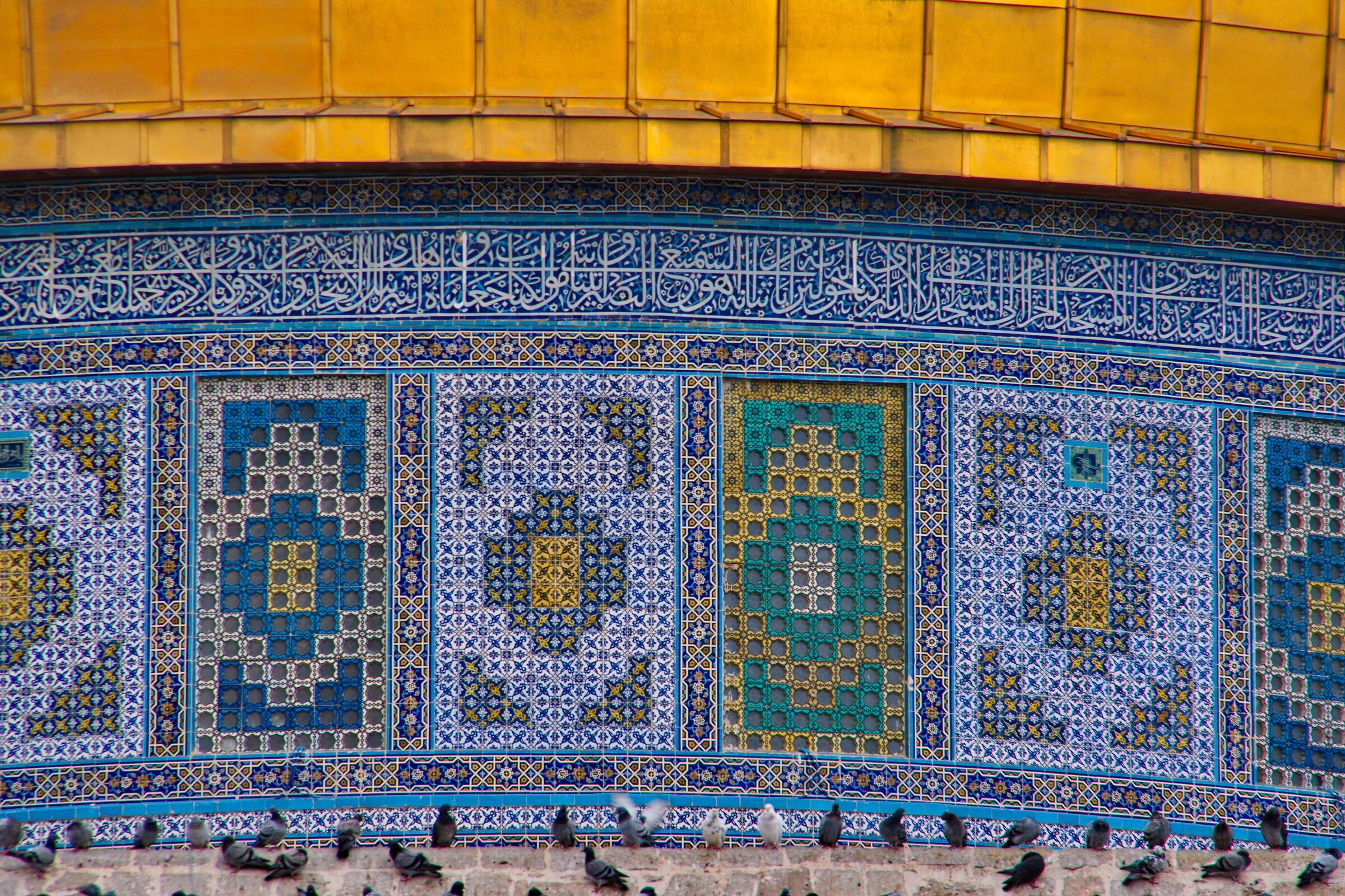 Dome of the rock, particular