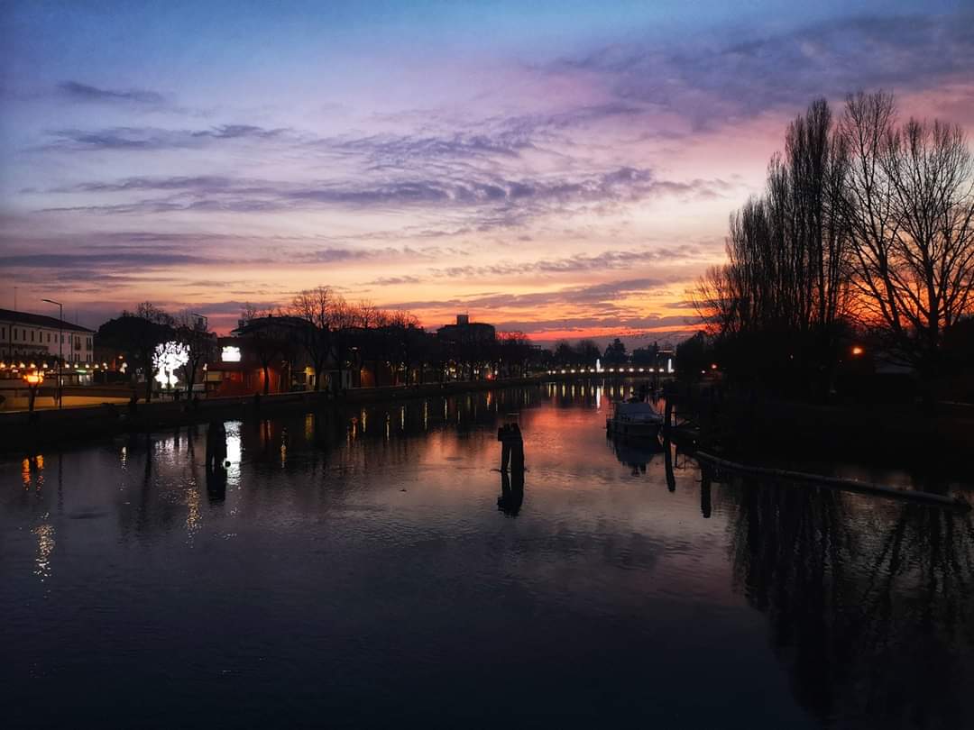 River Jesolo dawn