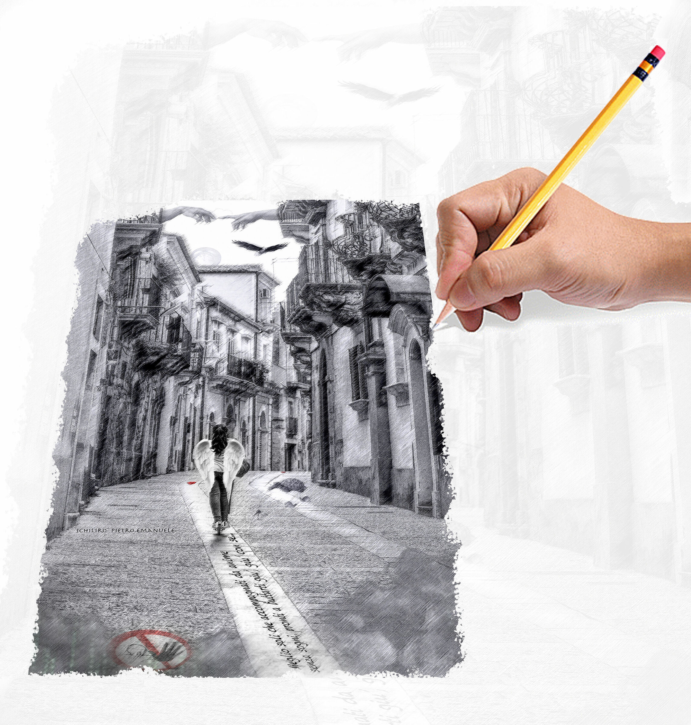 A means of flying, Optimism, between dream and reality.