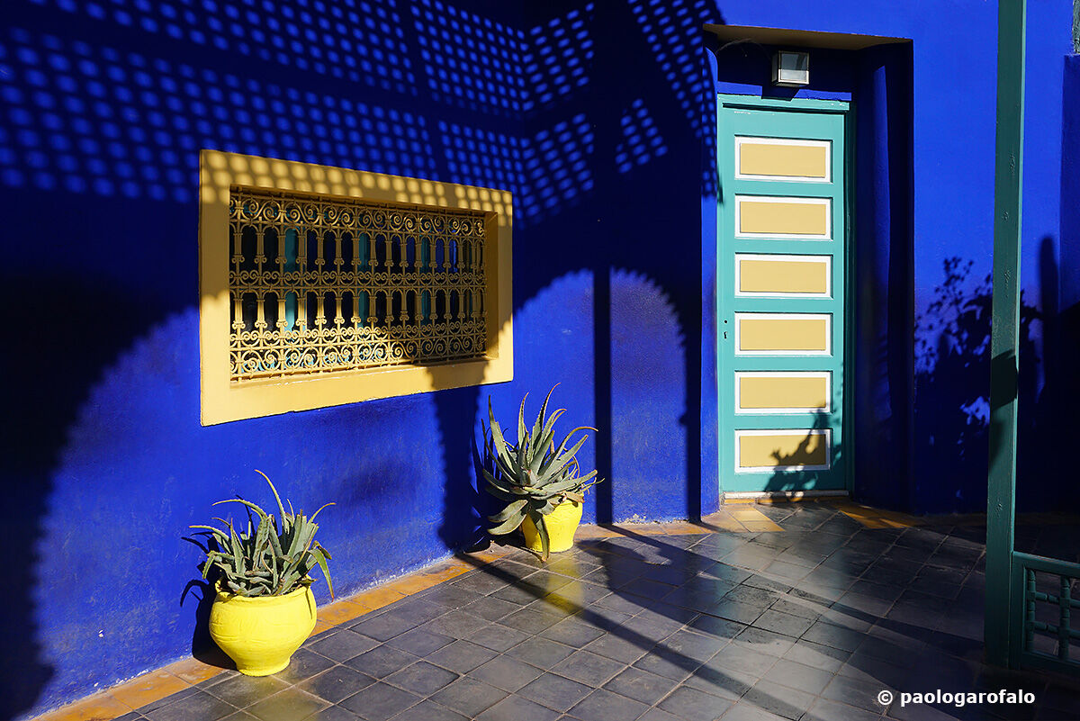 Colors at Majorelle