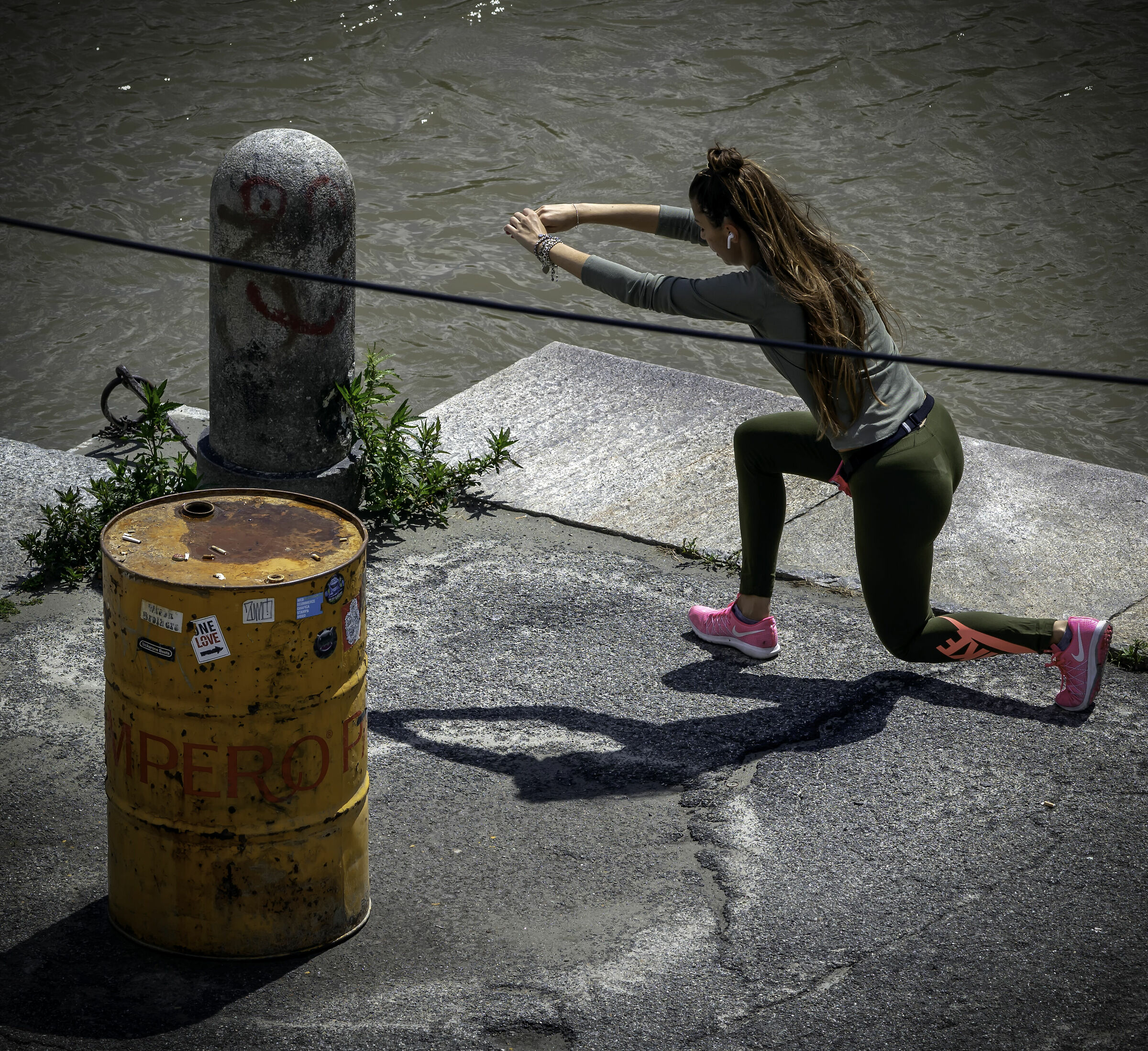 Piegamenti lungo il fiume