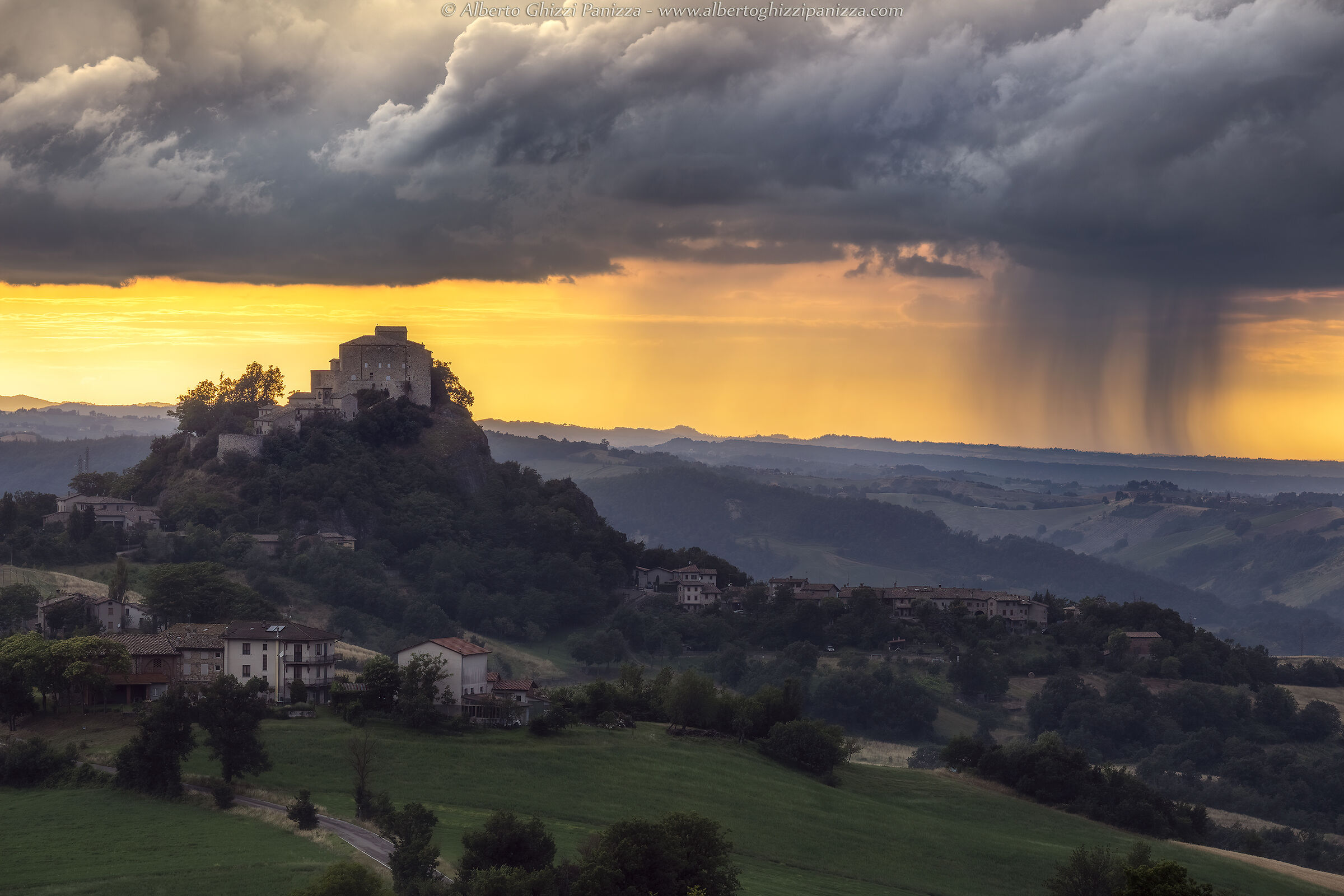 Temporale sulla pianura