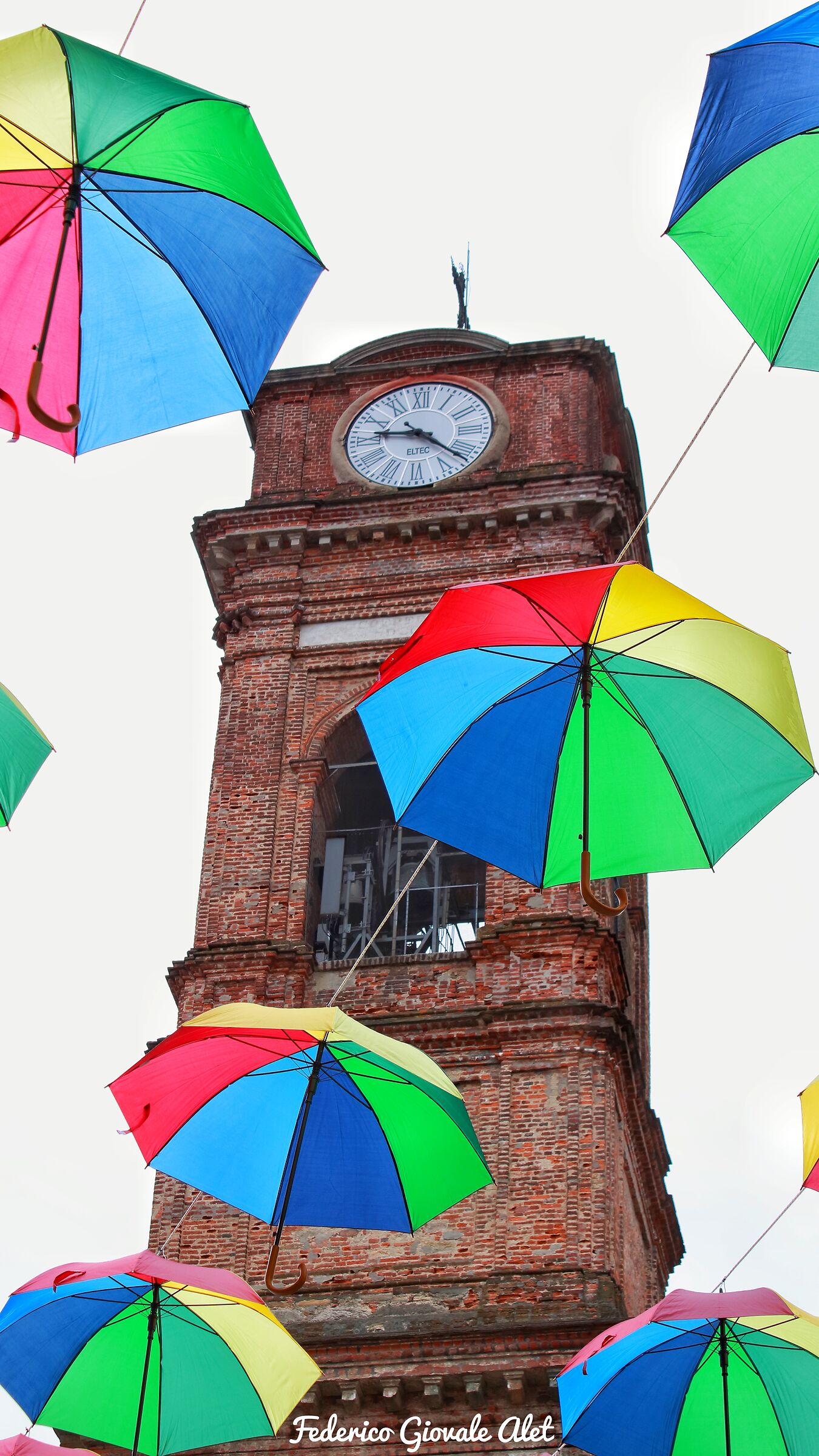 The return of umbrellas to Giaveno