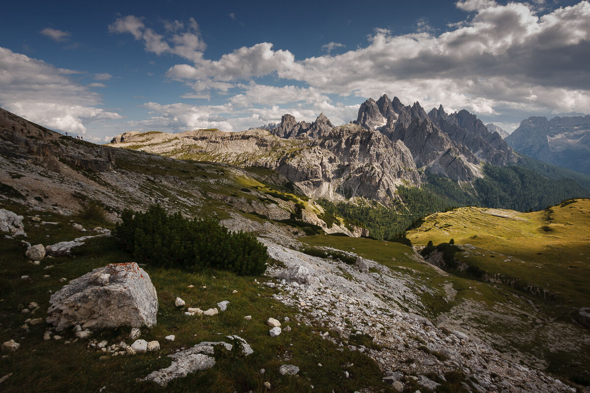 Lo sguardo sui Cadini ...